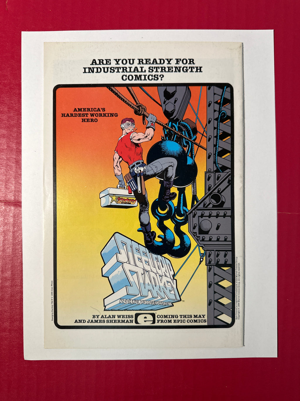 Elektra Assassin #2 (Marvel Comics 1986) 1st app. John Garrett S.H.I.E.L.D Agent by Ugly Monkey Comics