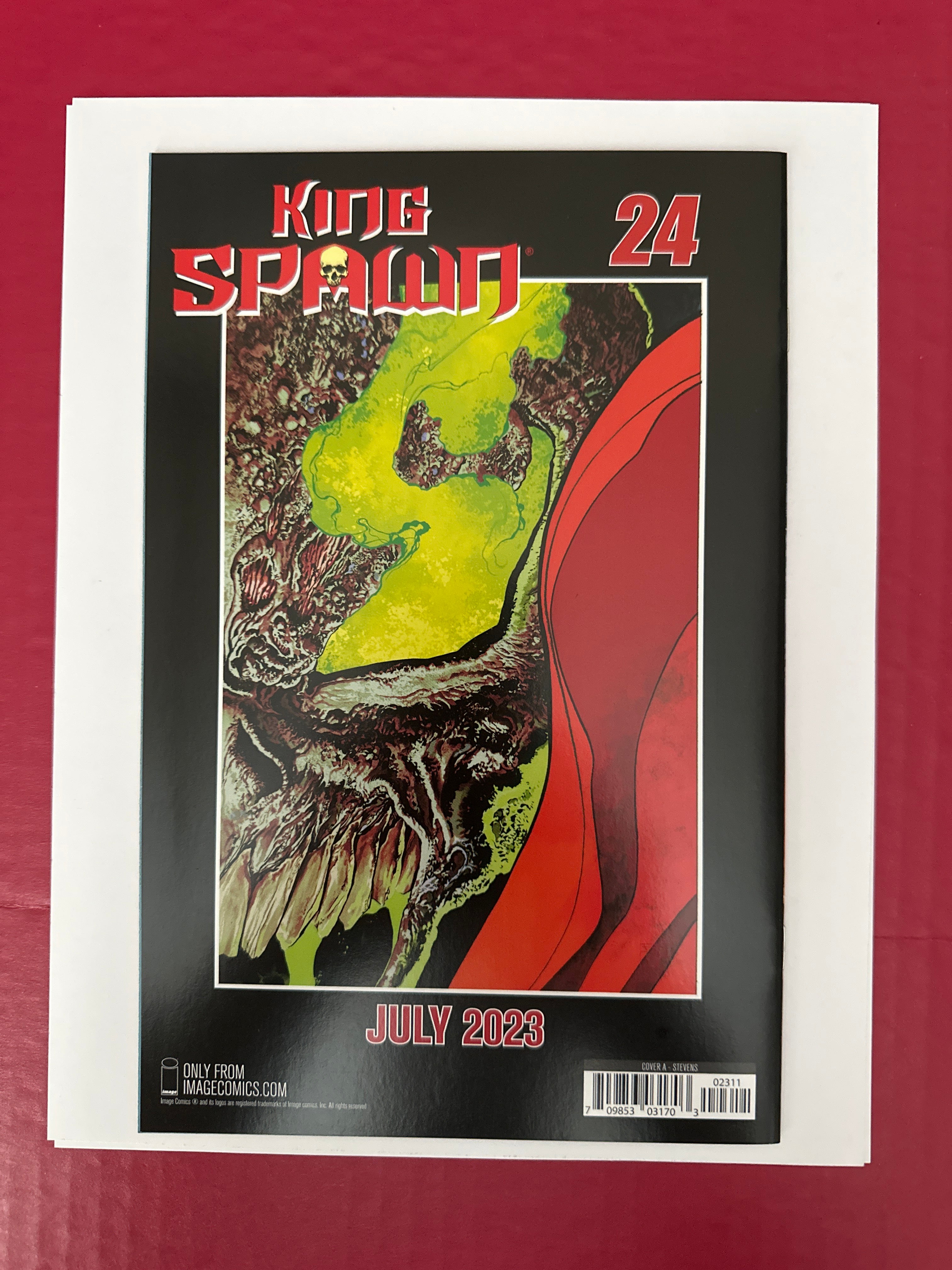 King Spawn #23A (2023) by Ugly Monkey Comics