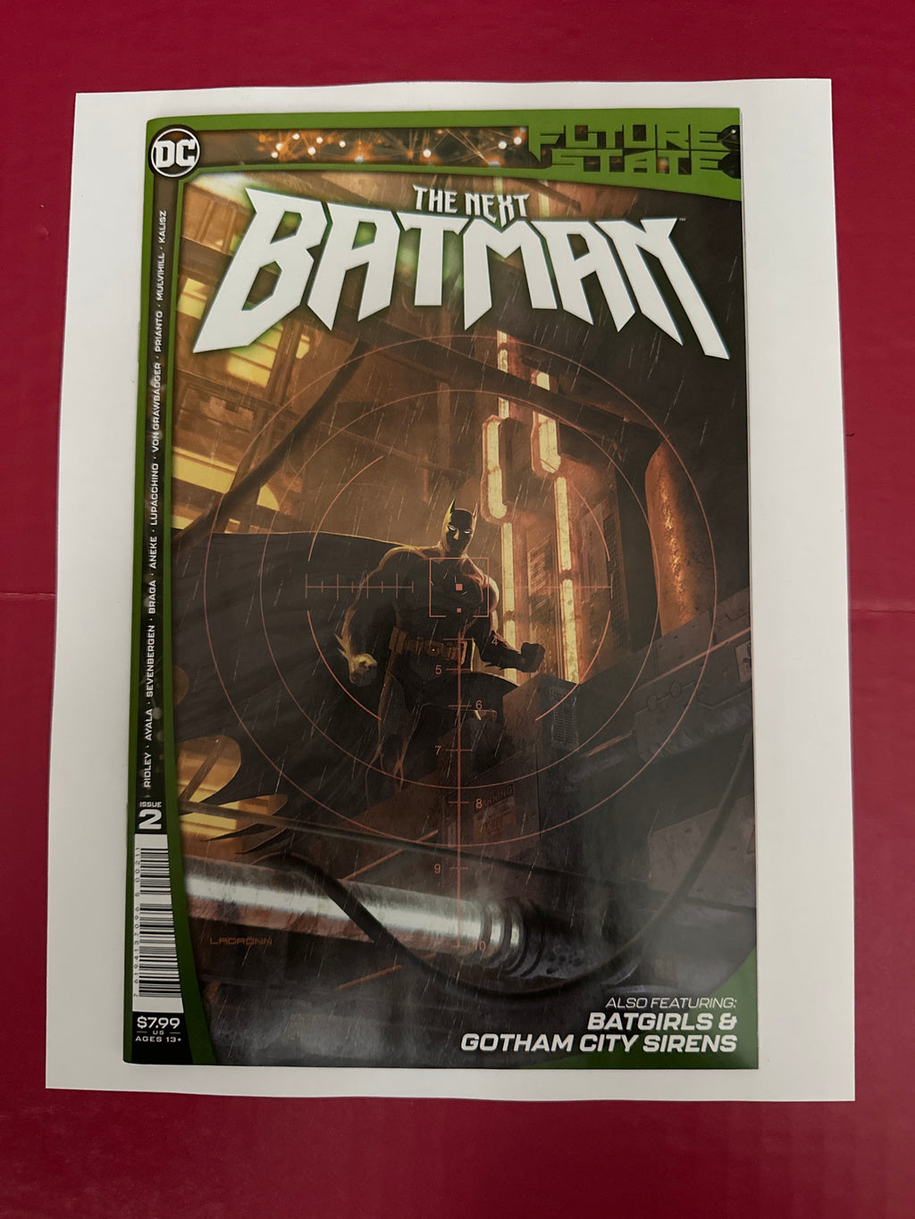 Future State: The Next Batman #2A (DC Comics 2021) 1st app. of Siren by Ugly Monkey Comics