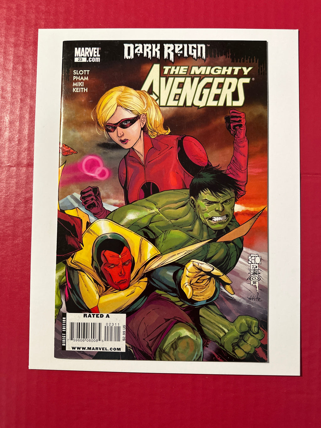 Mighty Avengers, Vol. 1 #23A (Marvel Comics 2009) Khoi Pham Regular by Ugly Monkey Comics
