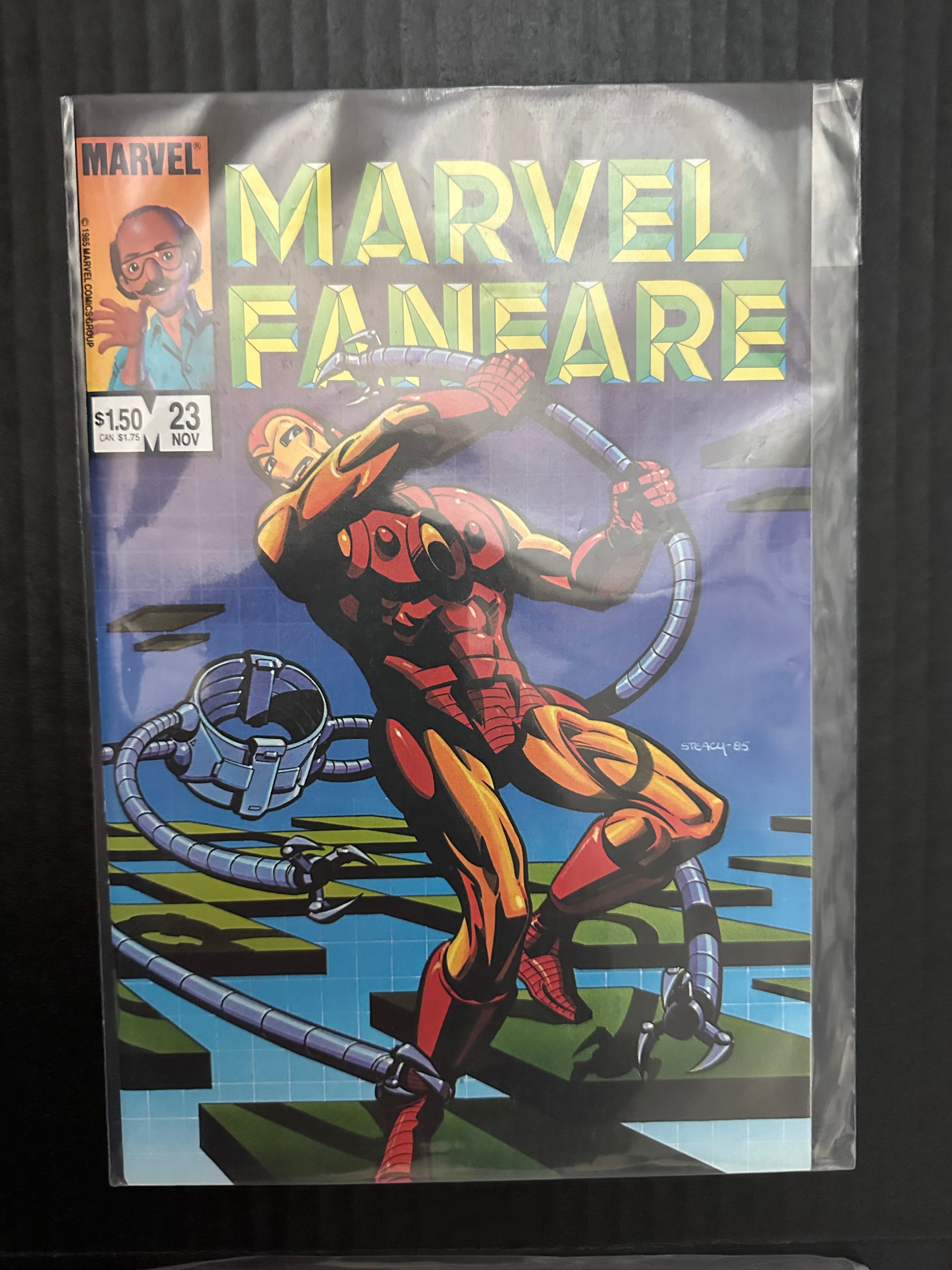 Lot of 33 Marvel Fanfare comics (1982 - 1988) 3 Key Issues by Ugly Monkey Comics