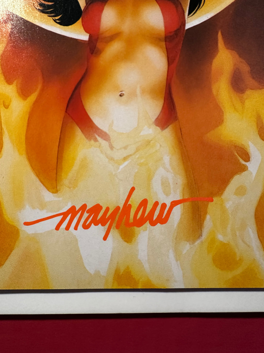 Vampirella, Vol. 3 #12 (2002) Signed by Cover Artist Mike Mayhew by Ugly Monkey Comics