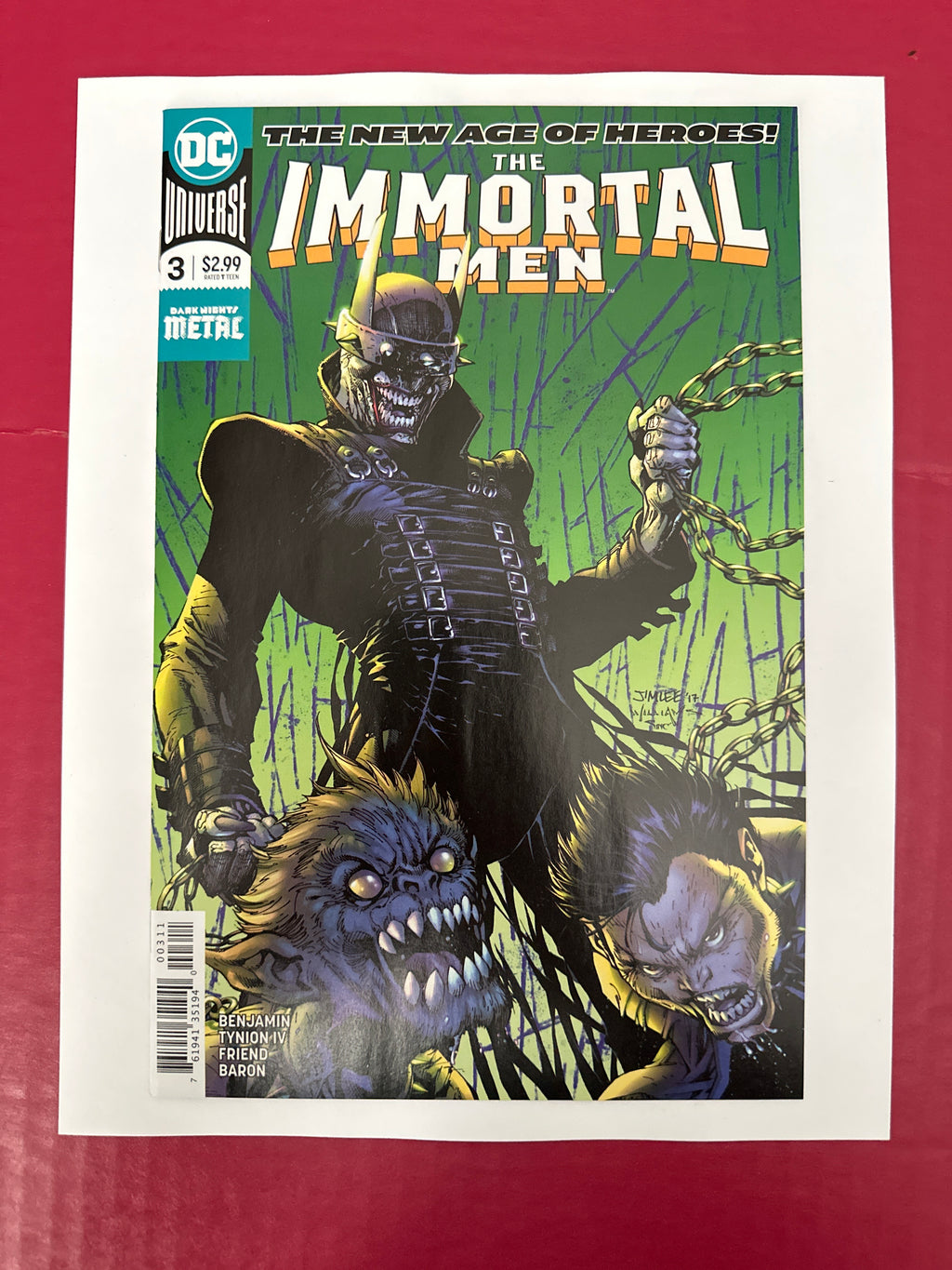 Immortal Men #3 (DC Comics 2018) by Ugly Monkey Comics