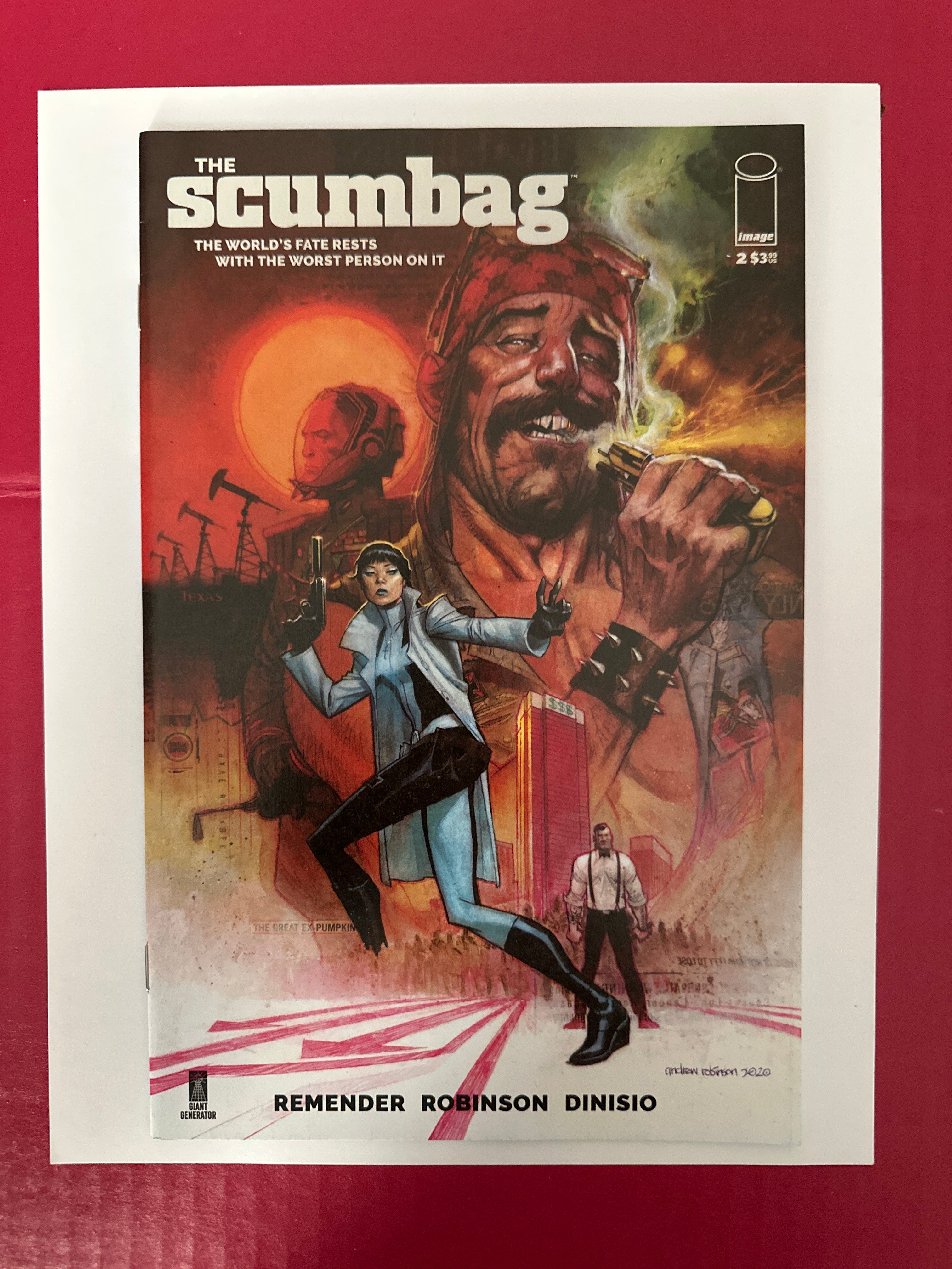 Scumbag #2A (Image Comics 2020) by Ugly Monkey Comics