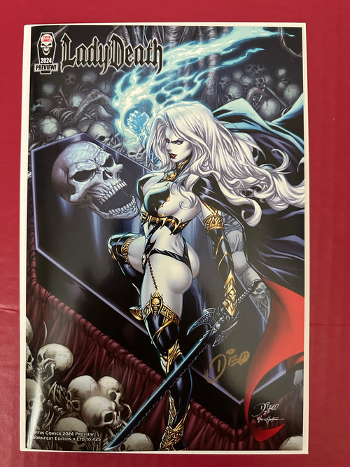Coffin Comics 2024 Preview Signed with COA Swornfest Edition (Ltd. 425) by Ugly Monkey Comics