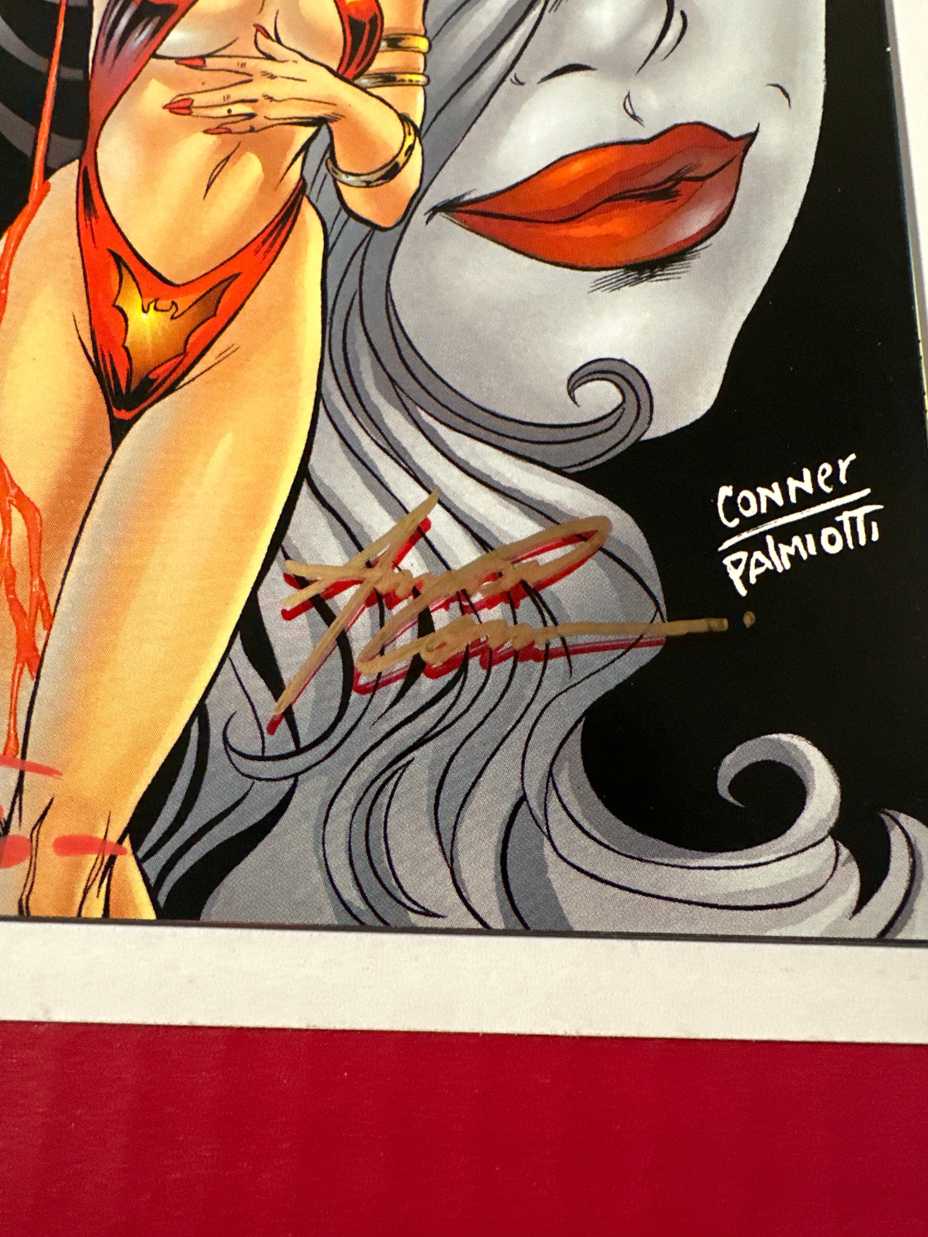 Vampirella Monthly #2A (Harris Comics 1998) Signed by Amanda Conner & Jimmy Palmiotti by Ugly Monkey Comics