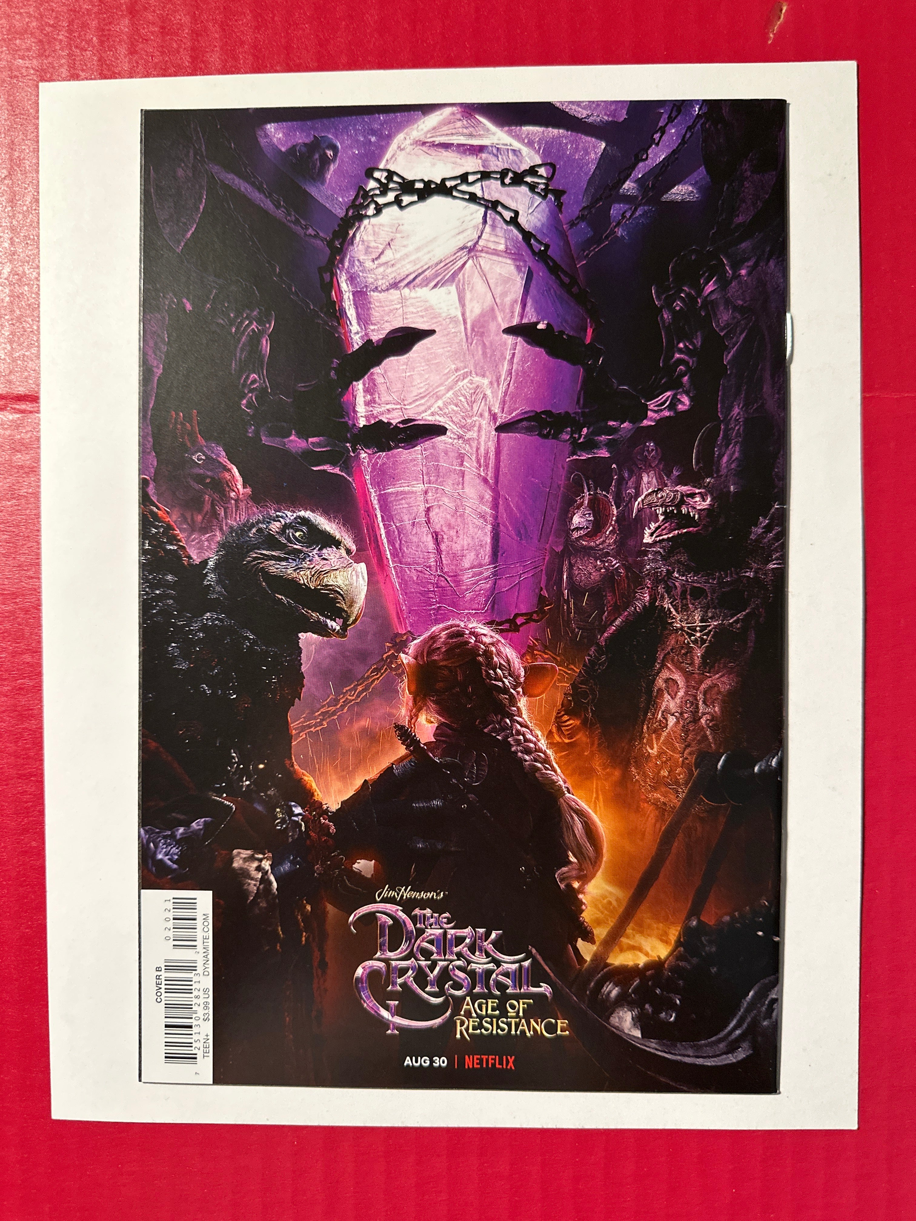Vampirella, Vol. 6 #2B (Dynamite Entertainment 2019) Variant Guillem March Cover by Ugly Monkey Comics