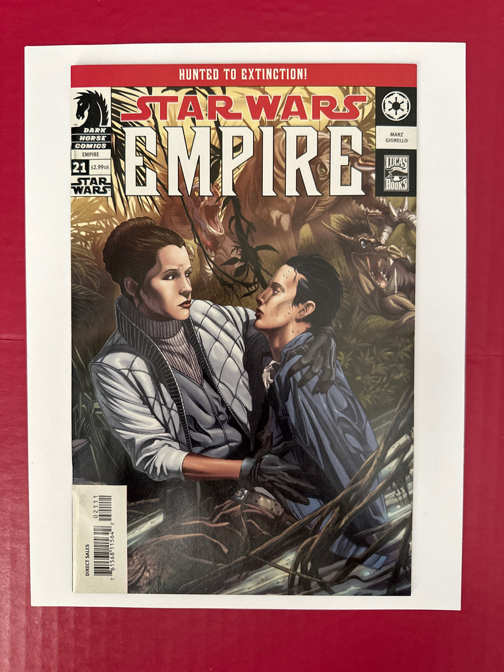 Star Wars Empire 21A Dark Horse Comics 2004 Comic Book Leia Rebel Base by Ugly Monkey Comics