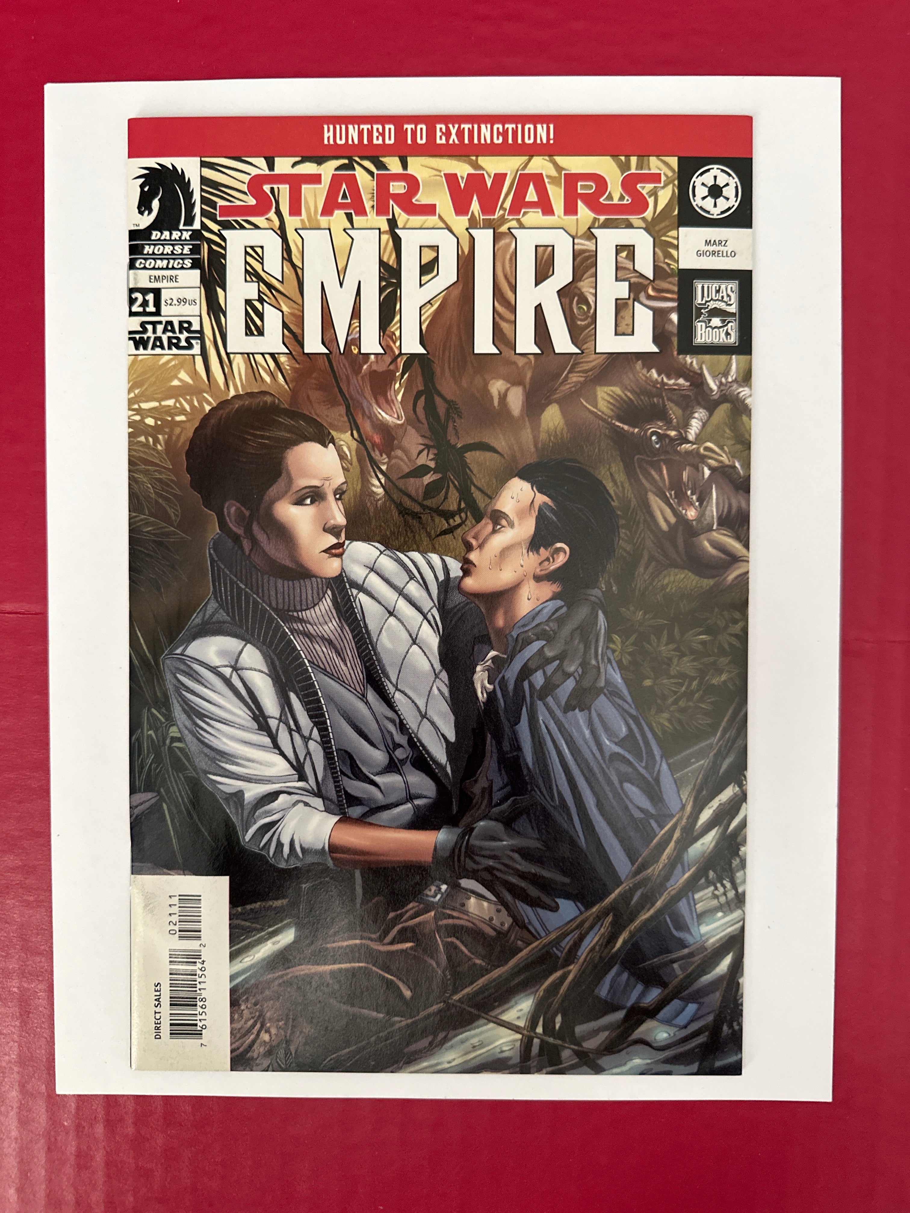 Star Wars Empire 21A Dark Horse Comics 2004 Comic Book Leia Rebel Base by Ugly Monkey Comics