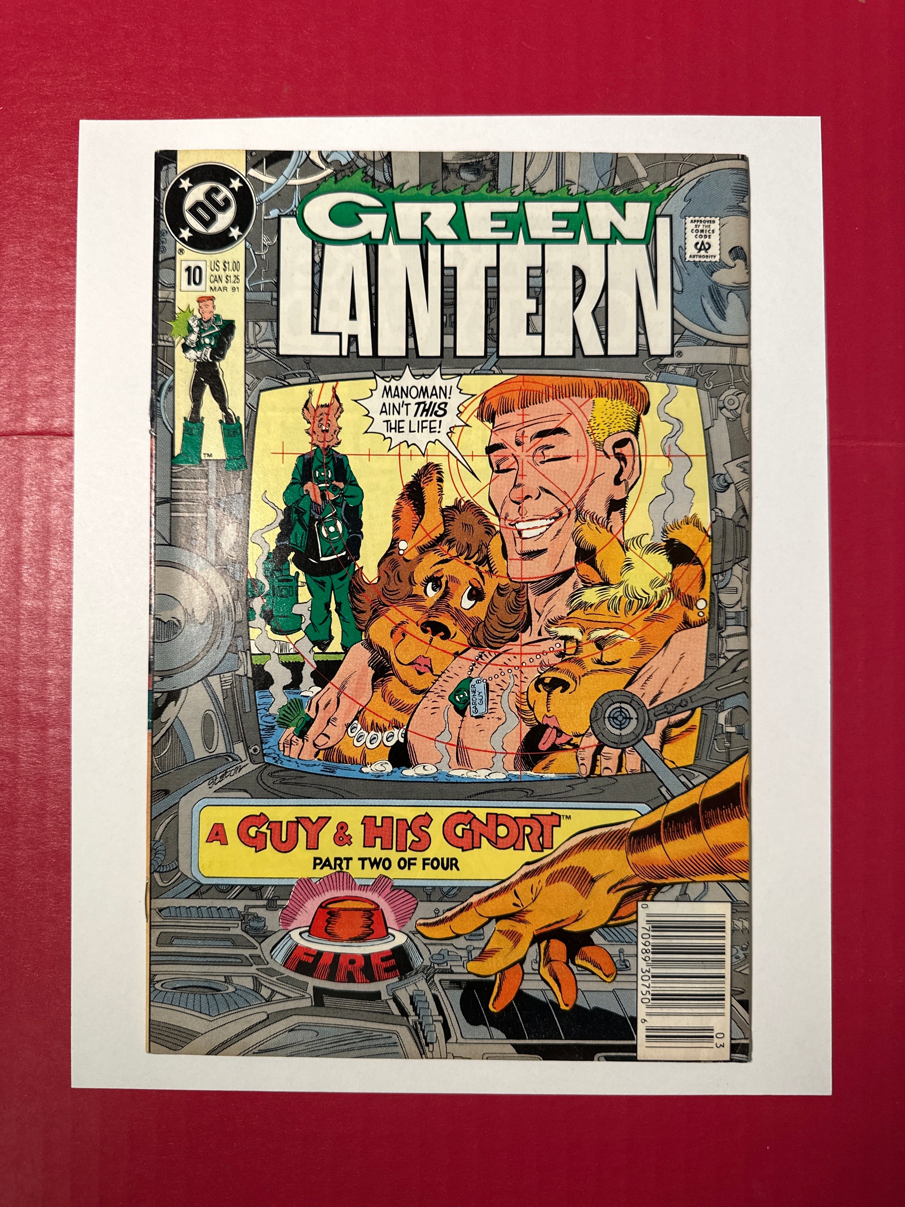 Green Lantern, Vol. 3 #10 (DC Comics 1991) Newsstand Edition by Ugly Monkey Comics