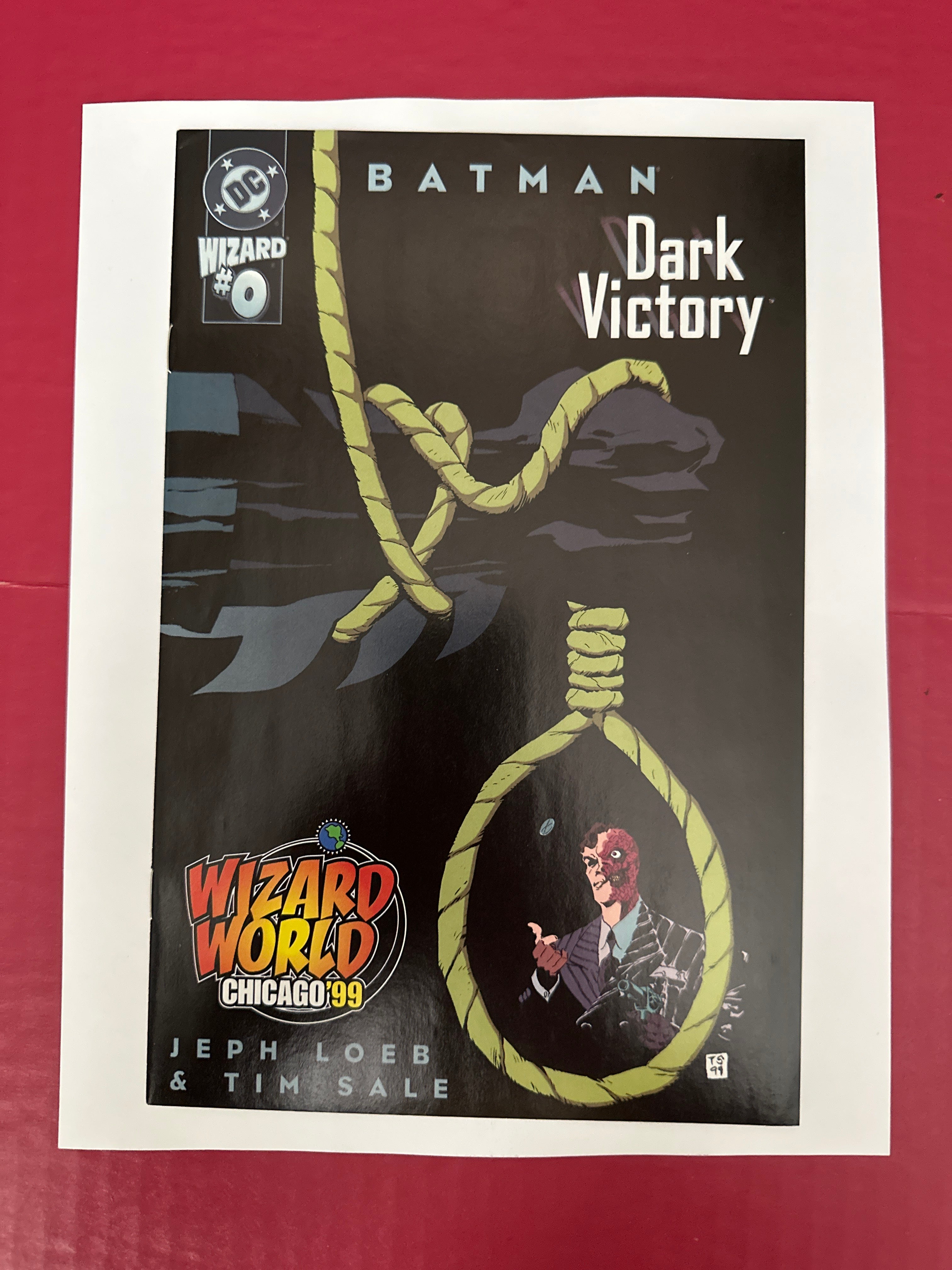 Batman: Dark Victory #0B (DC Comics 1999) by Ugly Monkey Comics