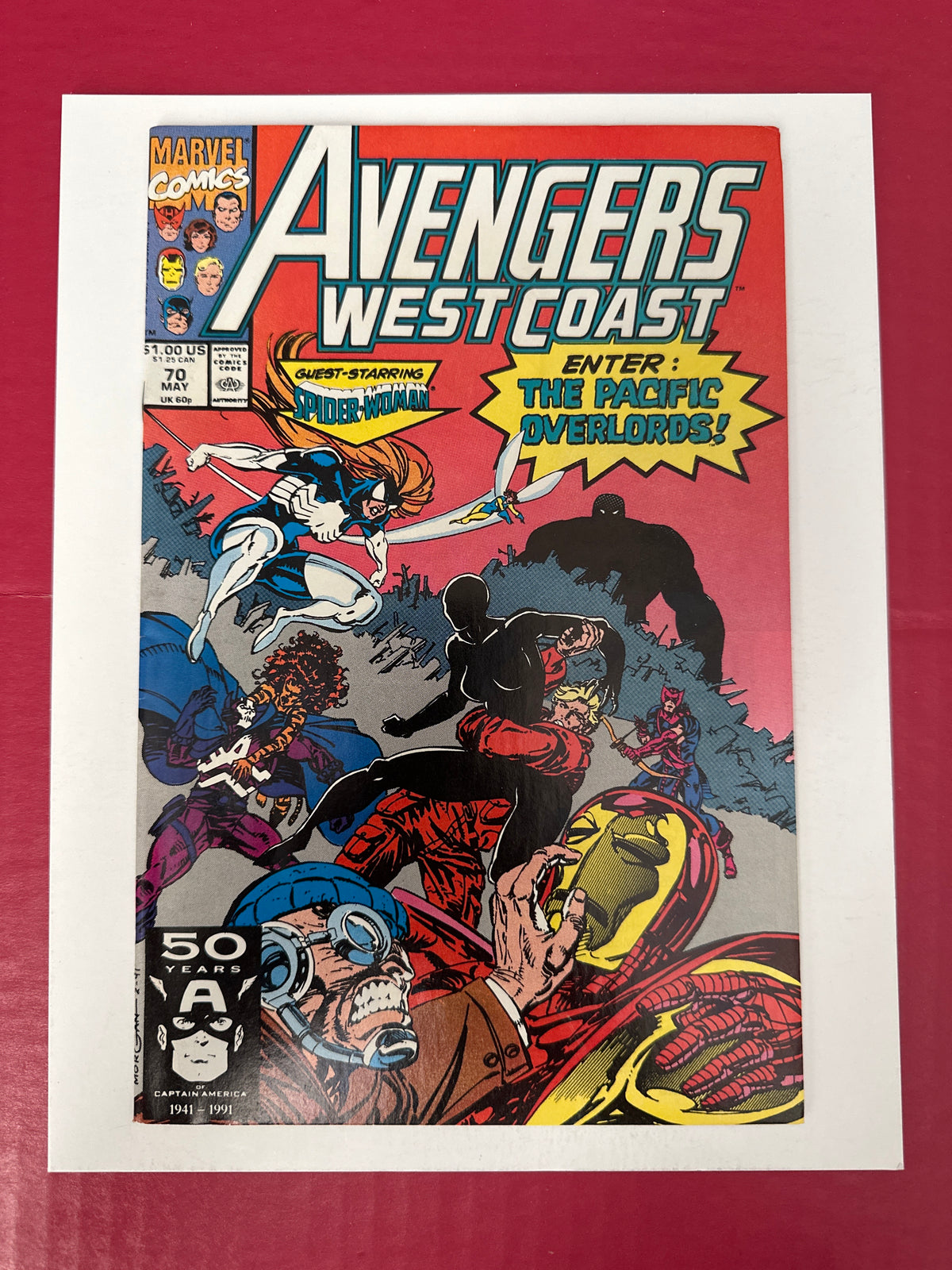 The West Coast Avengers, Vol. 2 #70A (Marvel Comics 1991) Direct Edition by Ugly Monkey Comics