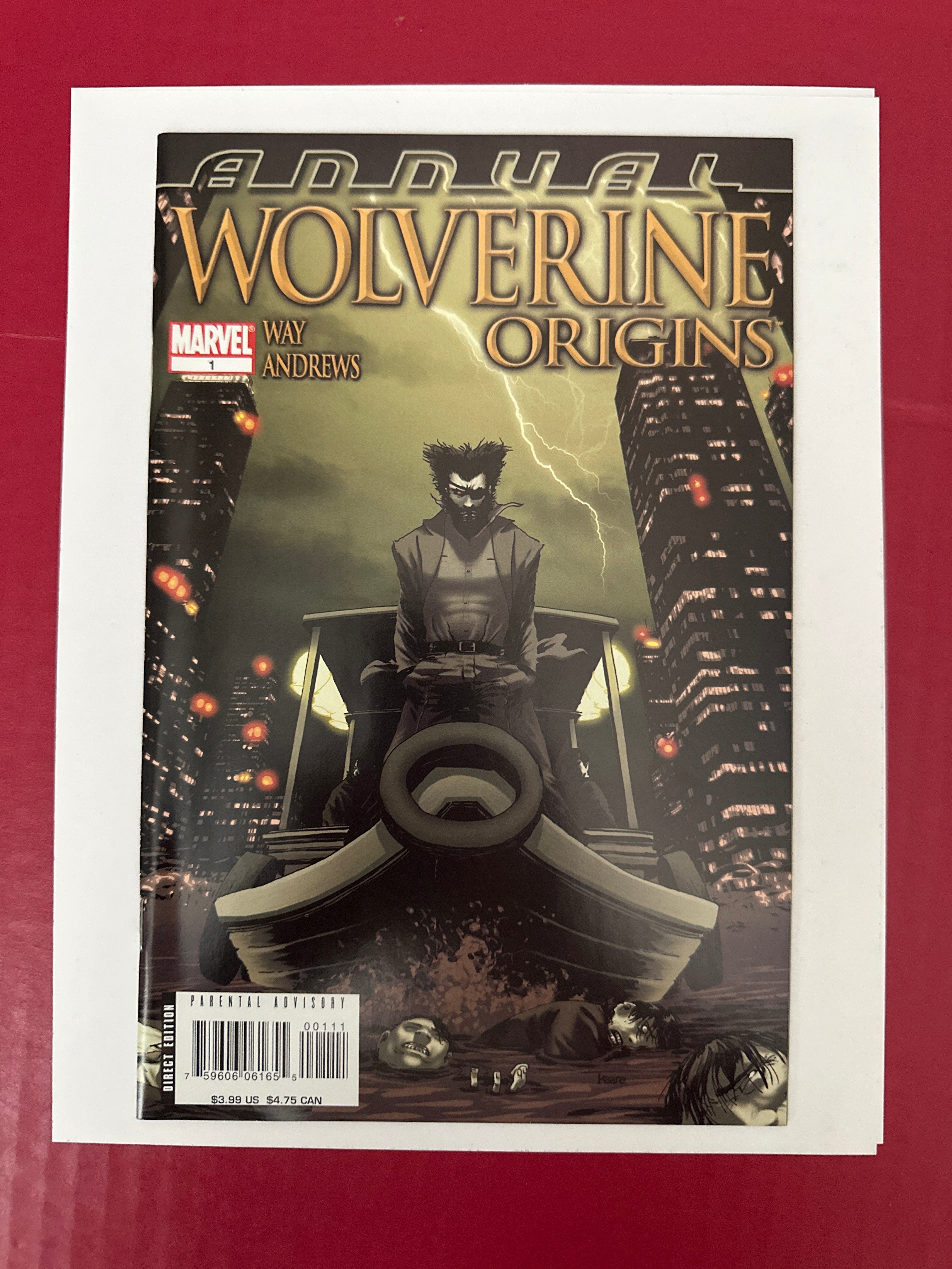 Wolverine: Origins Annual #1A (2007) by Ugly Monkey Comics