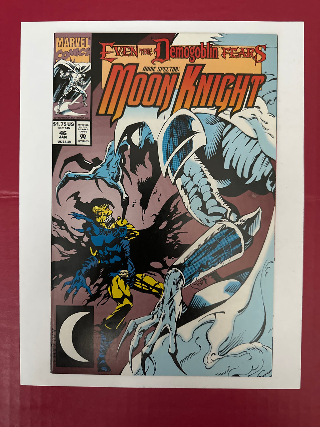 Marc Spector: Moon Knight #46 (Marvel Comics 1993) by Ugly Monkey Comics