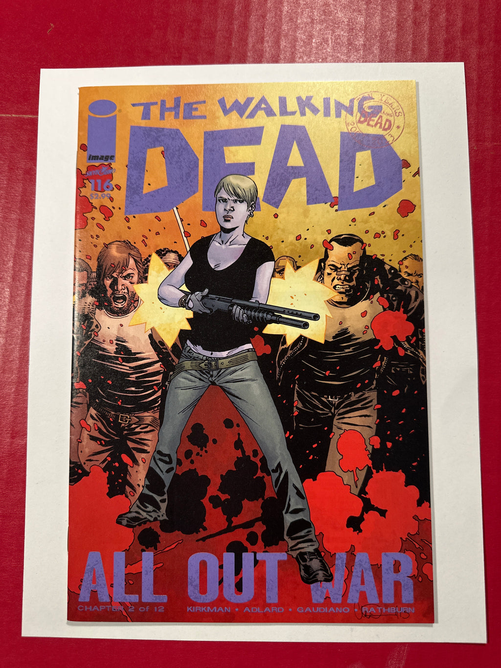 The Walking Dead #116 (Image Comics 2013) Charlie Adlard Regular Cover by Ugly Monkey Comics