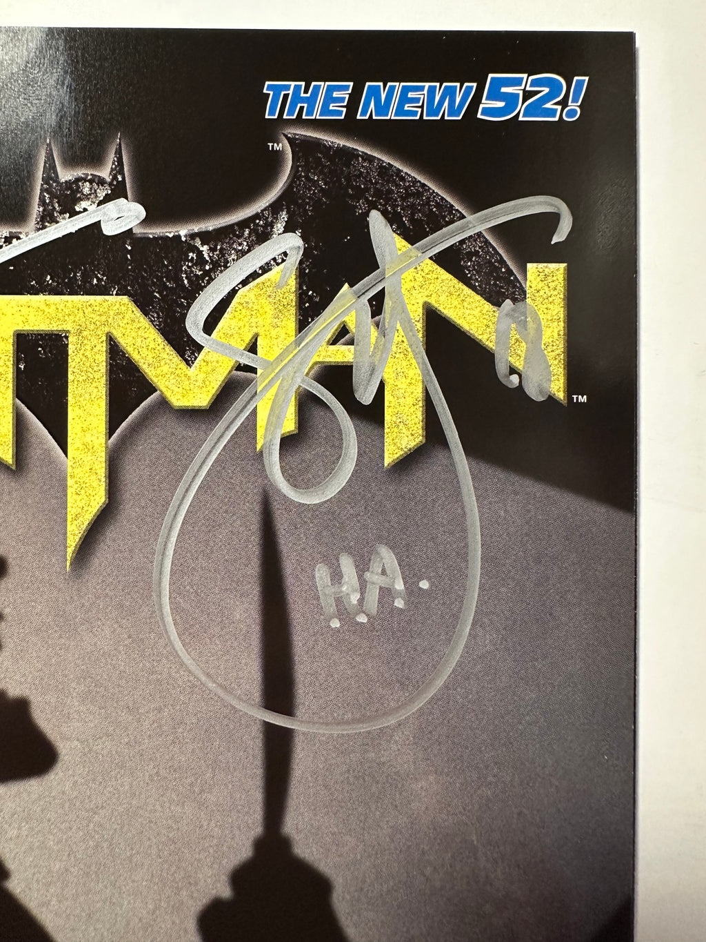 Batman, Vol. 2 #38 (2015) Double Signed by Snyder and Capullo