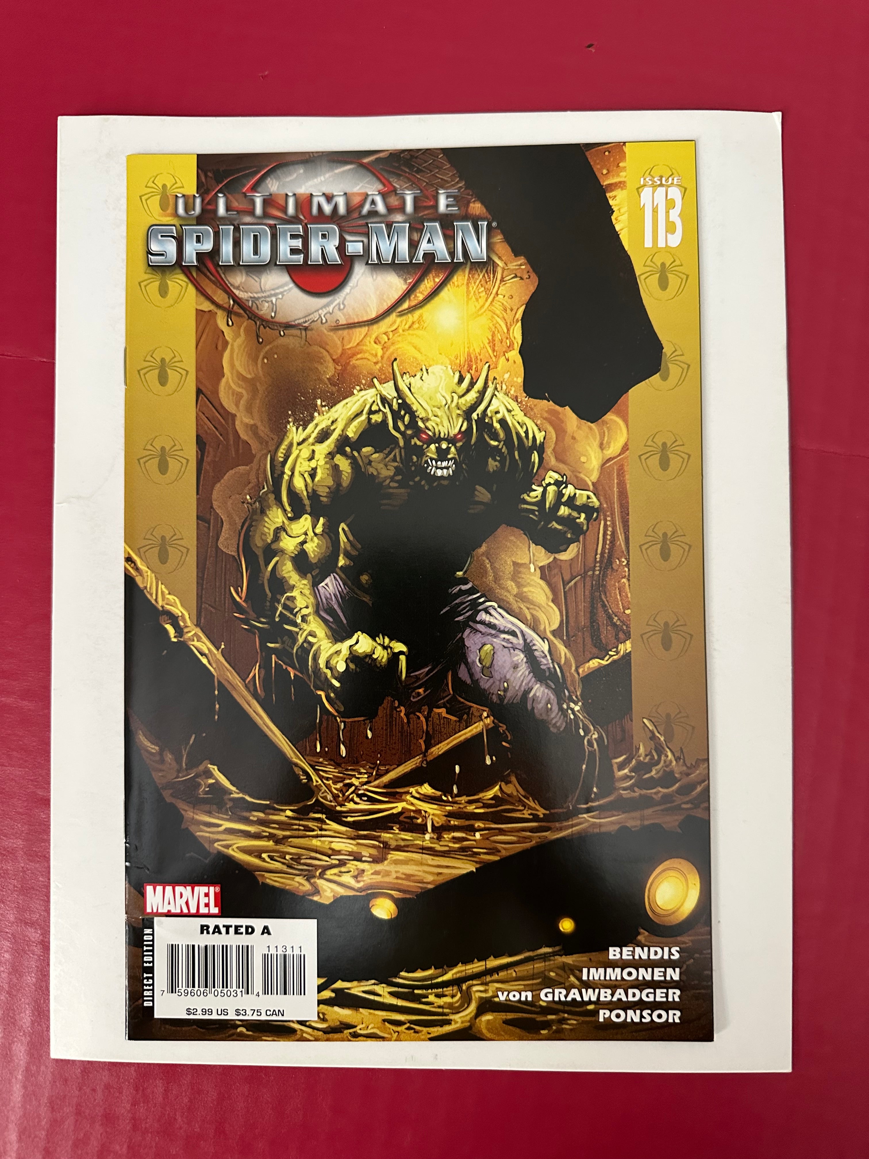 Ultimate Spider-Man #113 (2007) by Ugly Monkey Comics