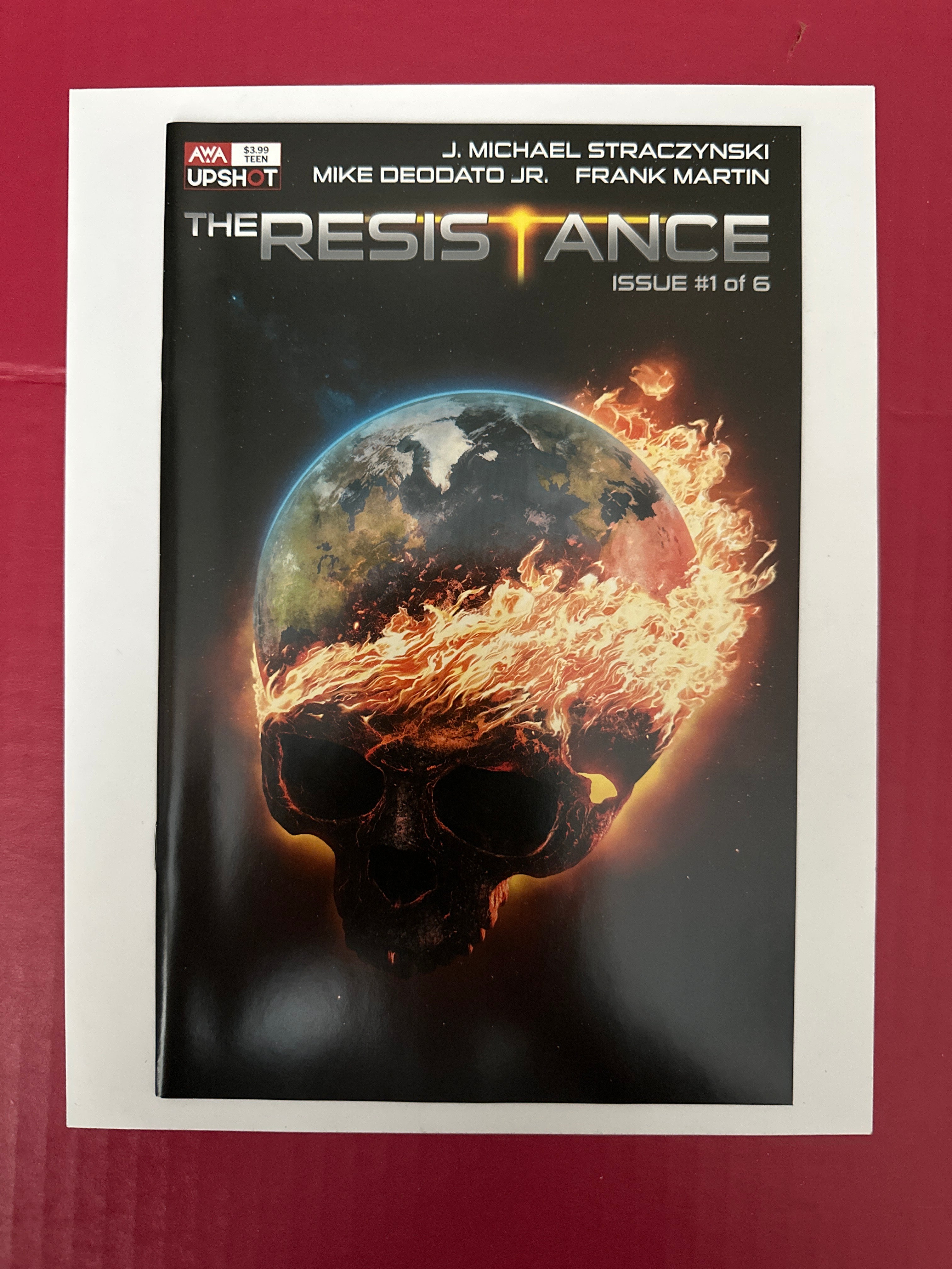 The Resistance #1A (AWA Studios 2020) Rahzzah Cover by Ugly Monkey Comics