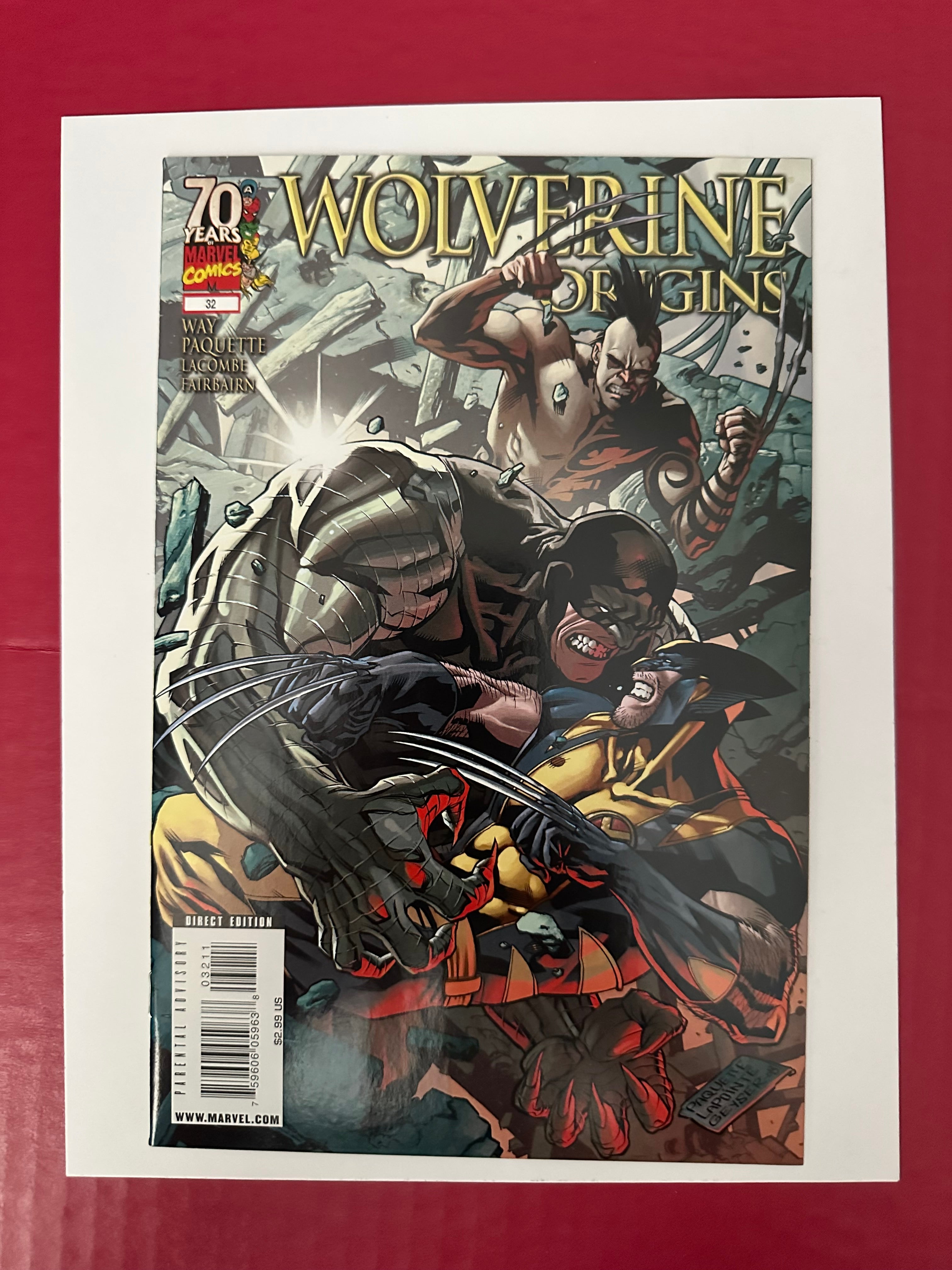 Wolverine: Origins #32A (2009) by Ugly Monkey Comics