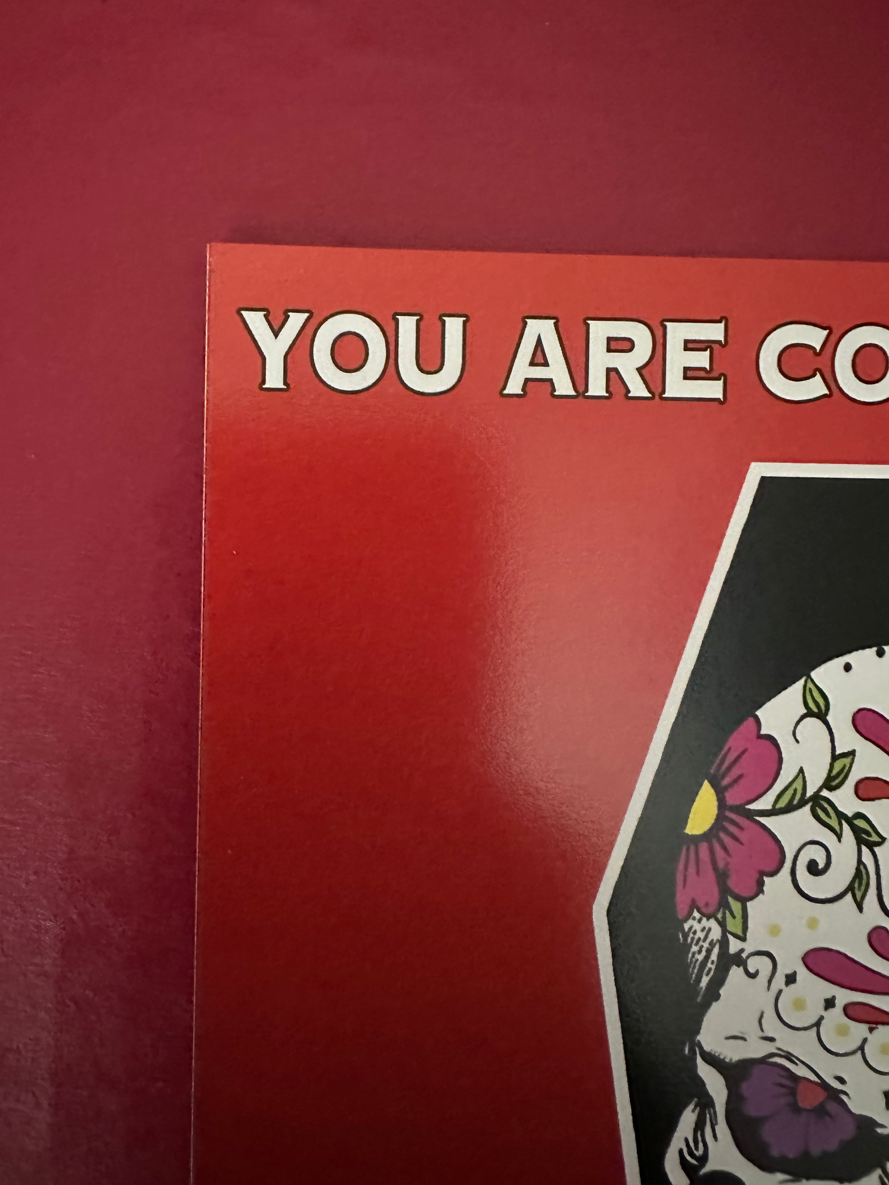 La Muerta: Retribution #1 (2018) Variant Mike Krome Naughty Maria Cover Signed with COA