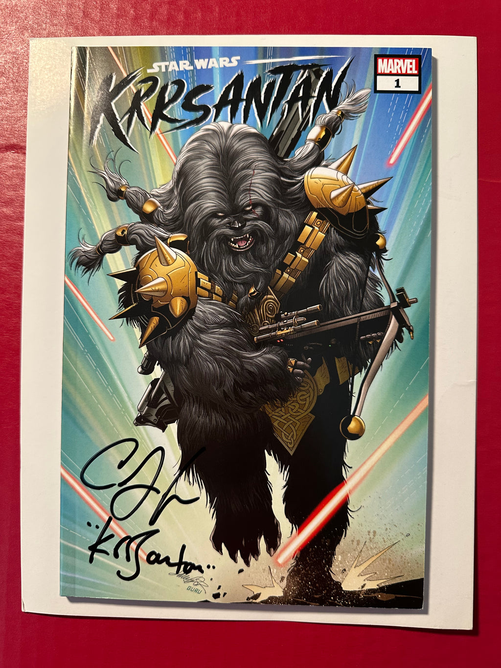 Krrsantan: Star Wars Tales #1 (2022) Signed by Carey Jones by Ugly Monkey Comics