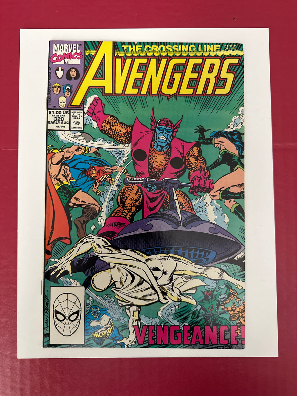 The Avengers, Vol. 1 #320A (Marvel Comics 1990) by Ugly Monkey Comics