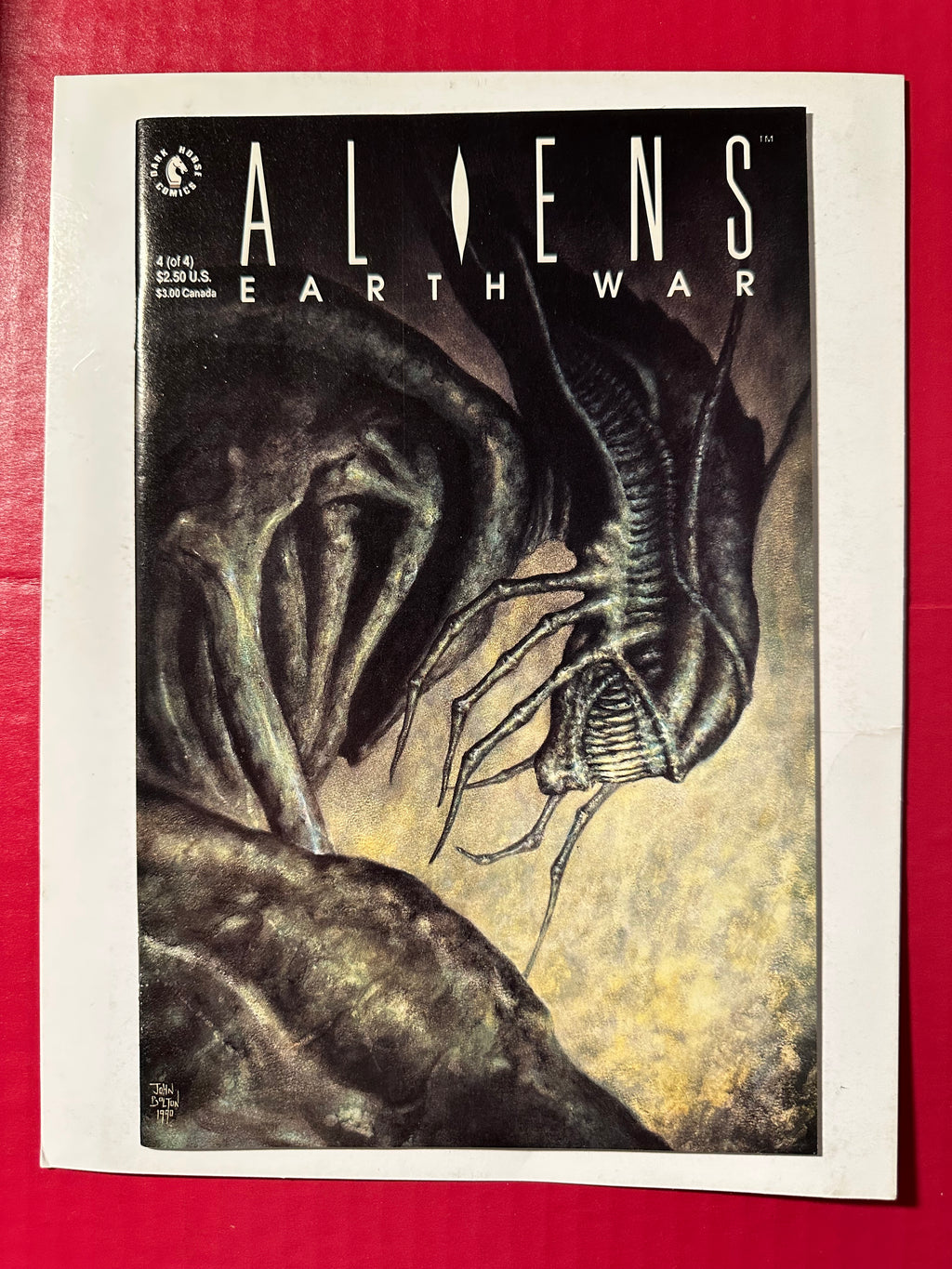 Aliens: Earth War #4 (1990) First Edition by Ugly Monkey Comics