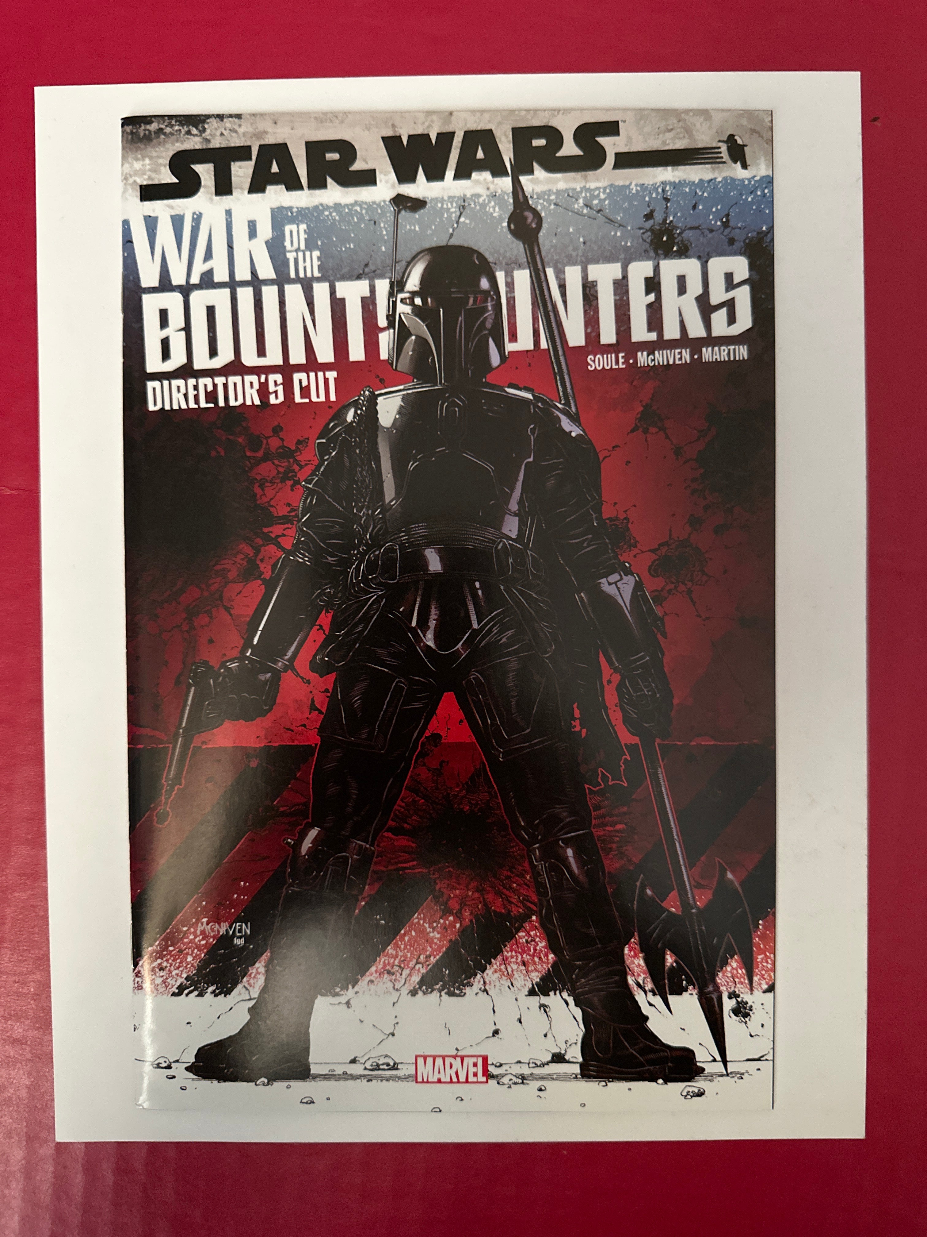 Star Wars War Of The Bounty Hunters Alpha Director Cut Marvel Comics 2021 by Ugly Monkey Comics