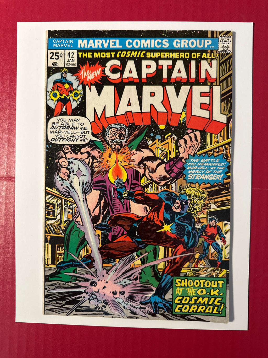 Captain Marvel (Marvel 1976) #42 by Ugly Monkey Comics