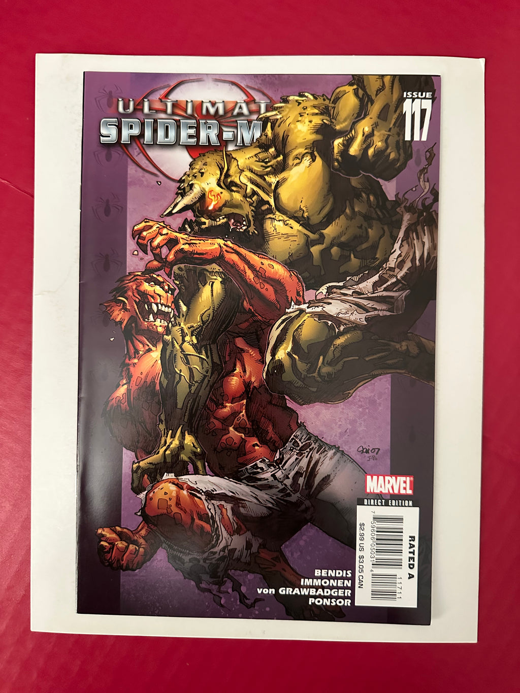 Ultimate Spider-Man #117 (2008) by Ugly Monkey Comics