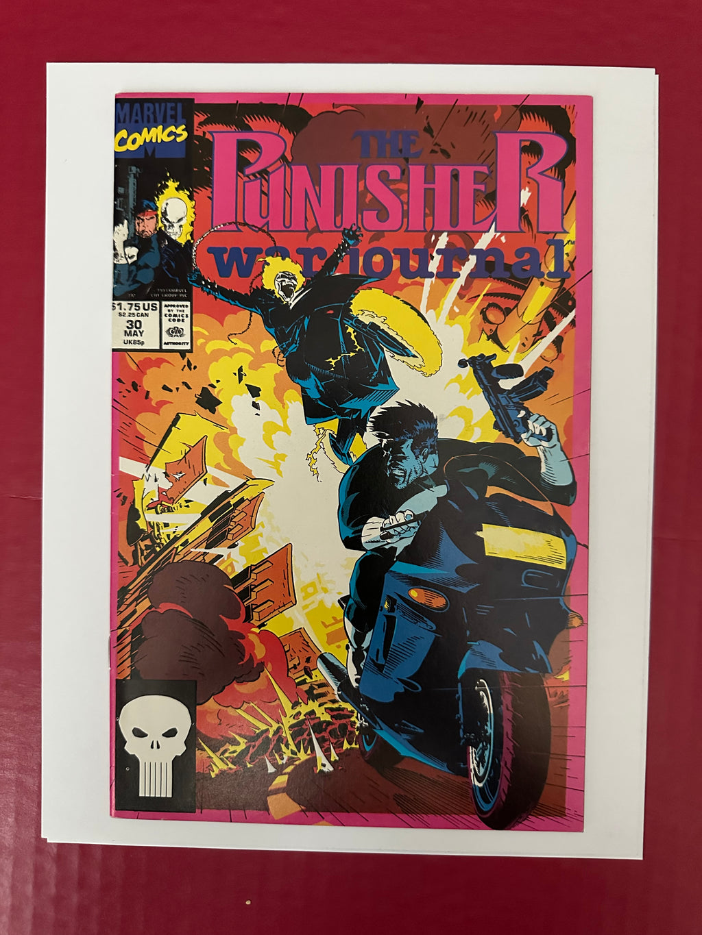 Punisher War Journal Vol 1 30A (1991) by Ugly Monkey Comics