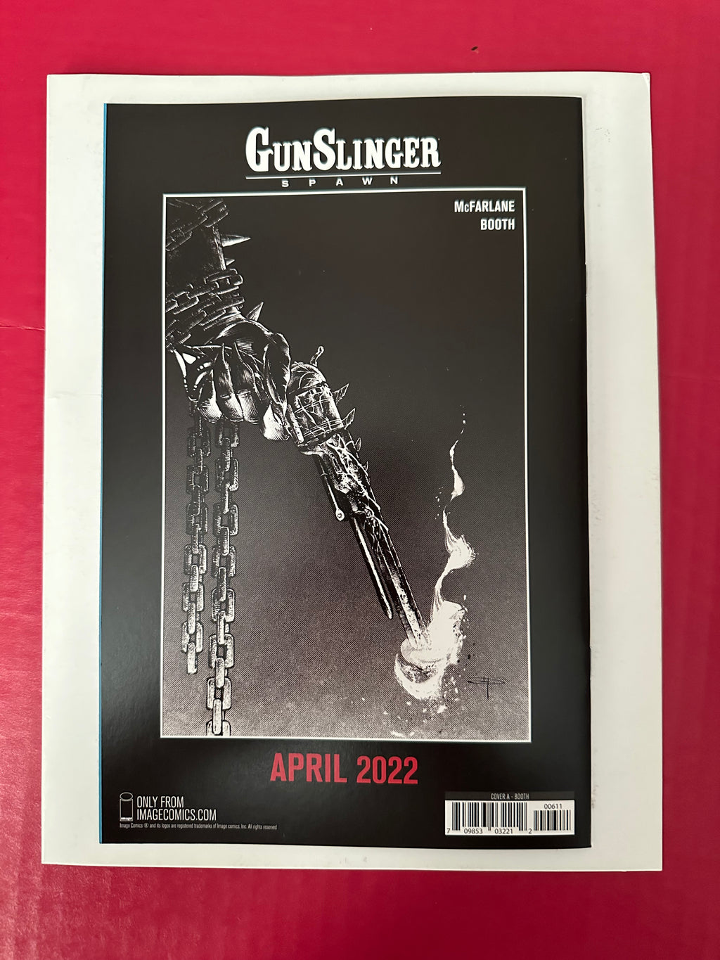 Gunslinger Spawn #6A (2022) Brett Booth Cover by Ugly Monkey Comics