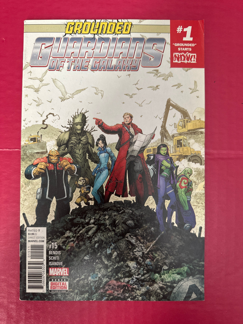 Guardians of the Galaxy, Vol. 4 #15A (Marvel Comics 2016) by Ugly Monkey Comics