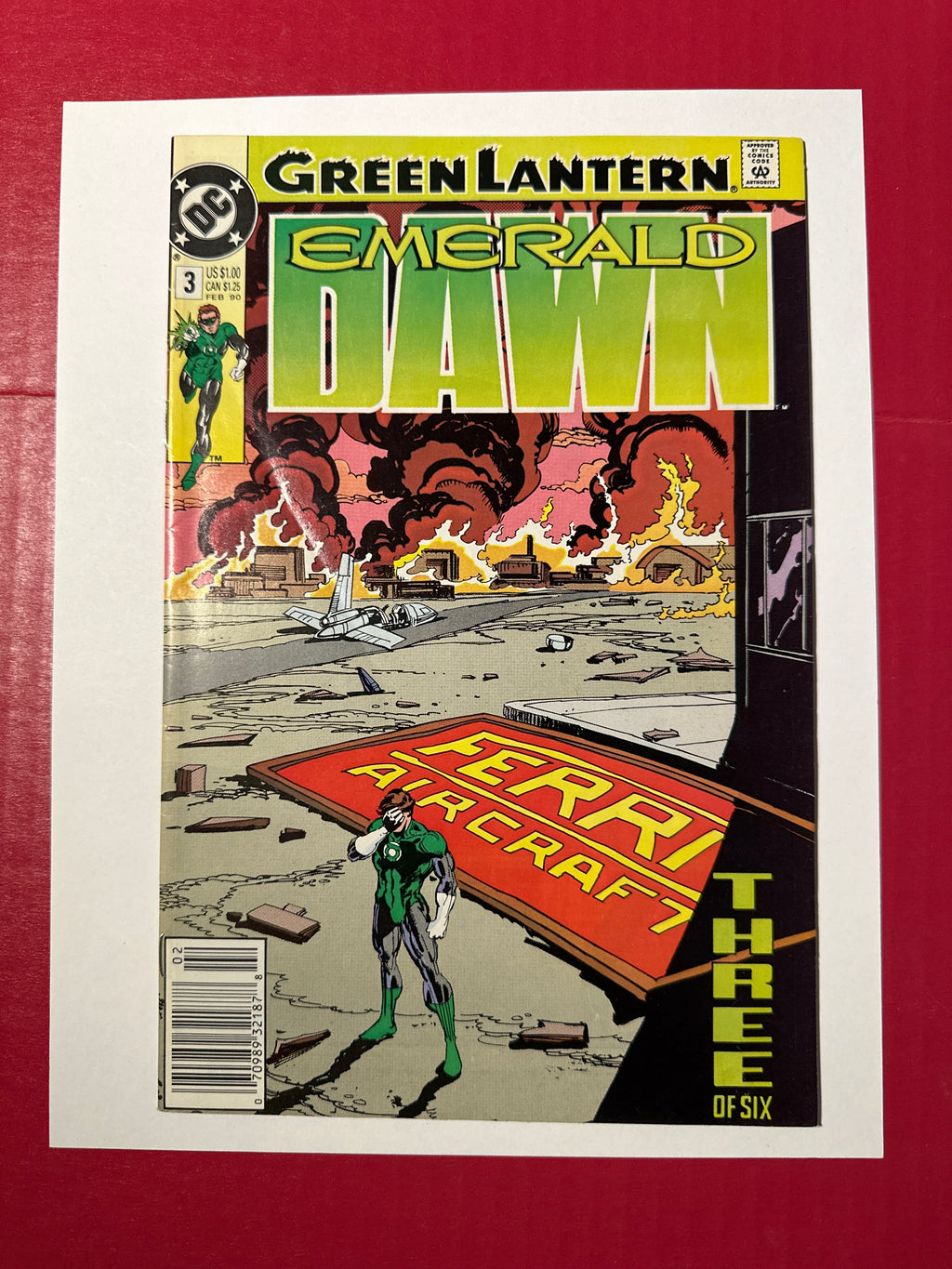 Green Lantern: Emerald Dawn #3 (DC Comics 1990) Newsstand Edition by Ugly Monkey Comics