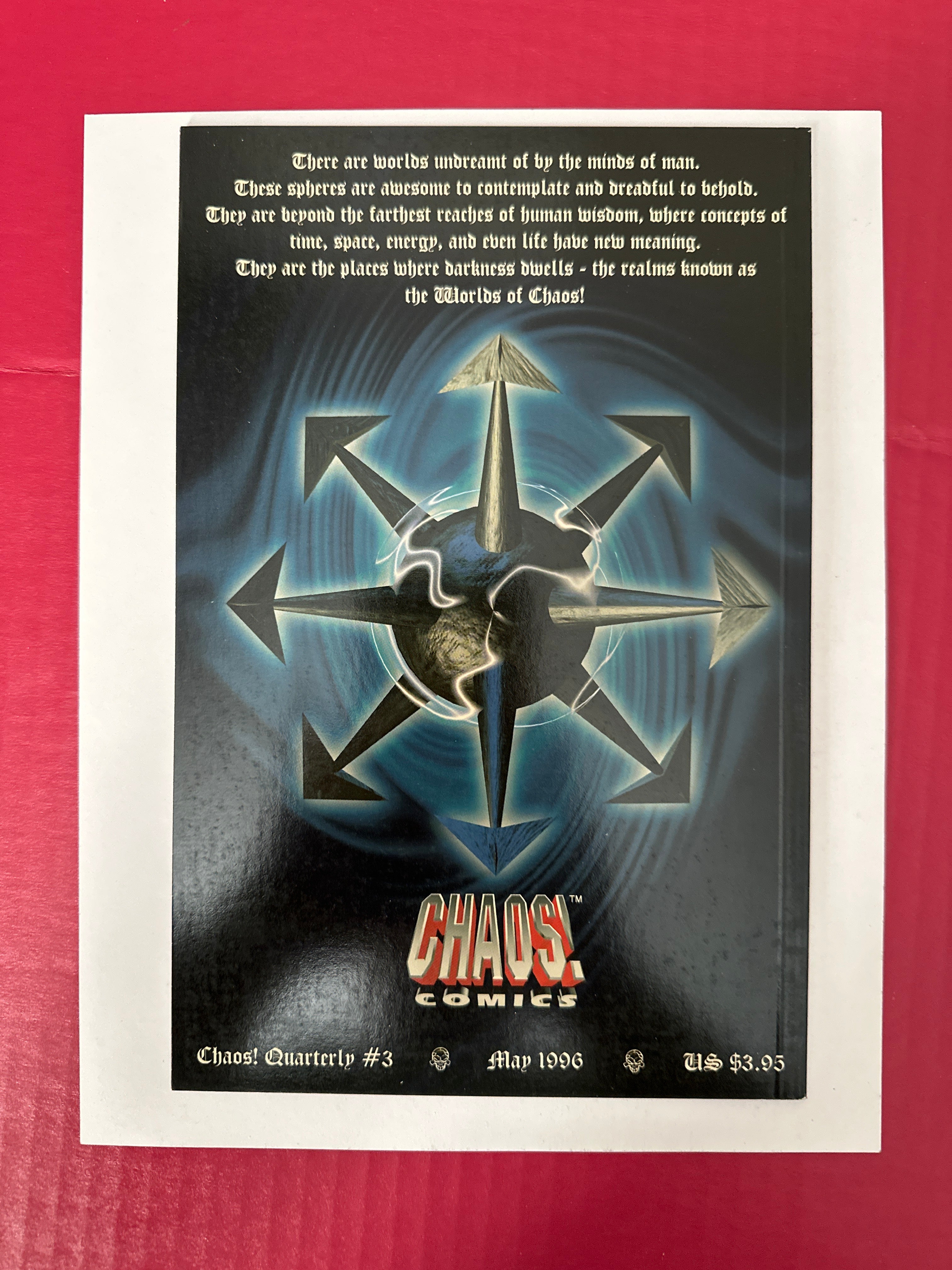 Chaos! Quarterly #3 (Chaos! Comics 1996) by Ugly Monkey Comics