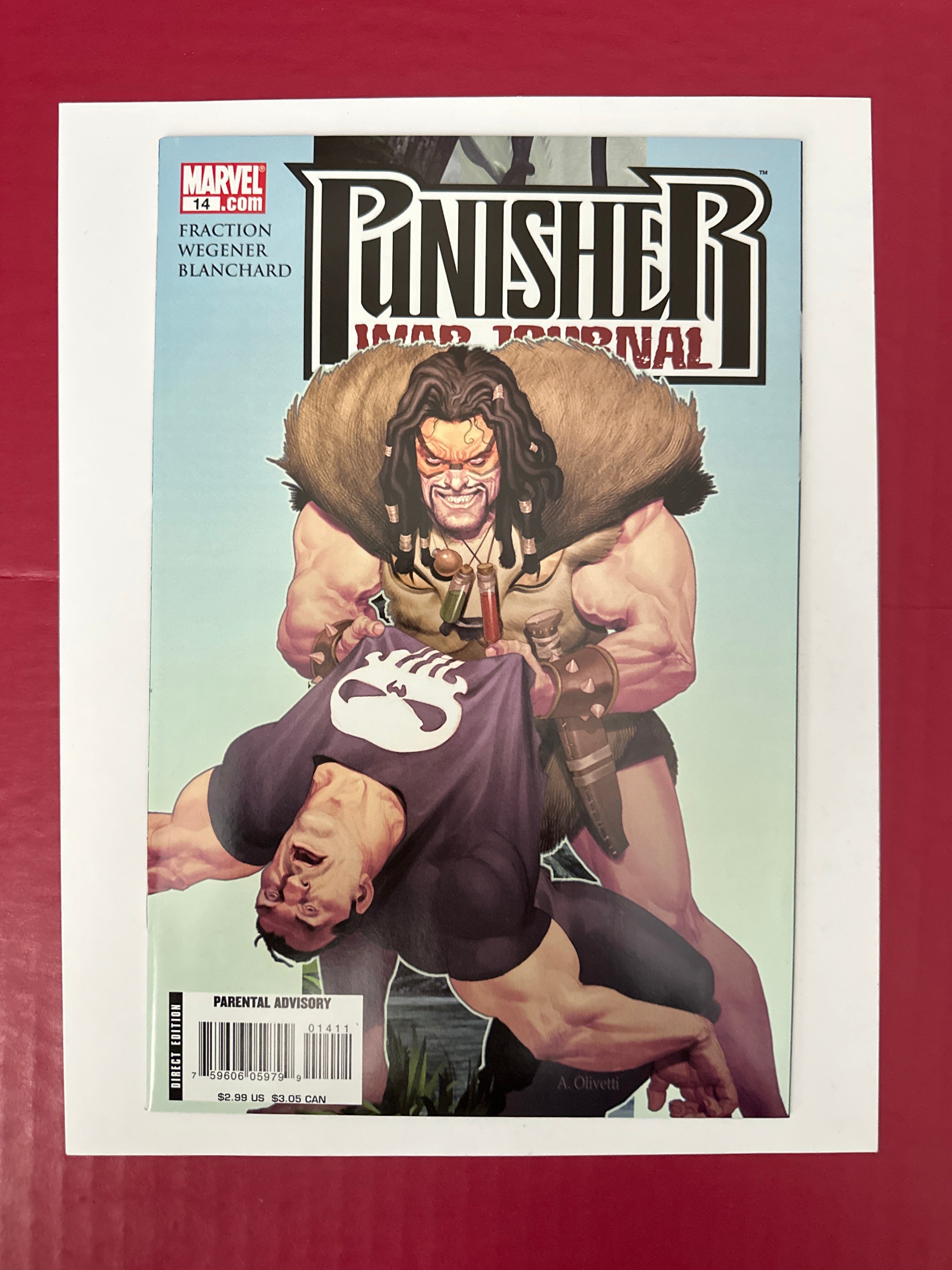 Punisher War Journal Vol 2 Issue 14A 2008 Marvel Comic Book by Ugly Monkey Comics
