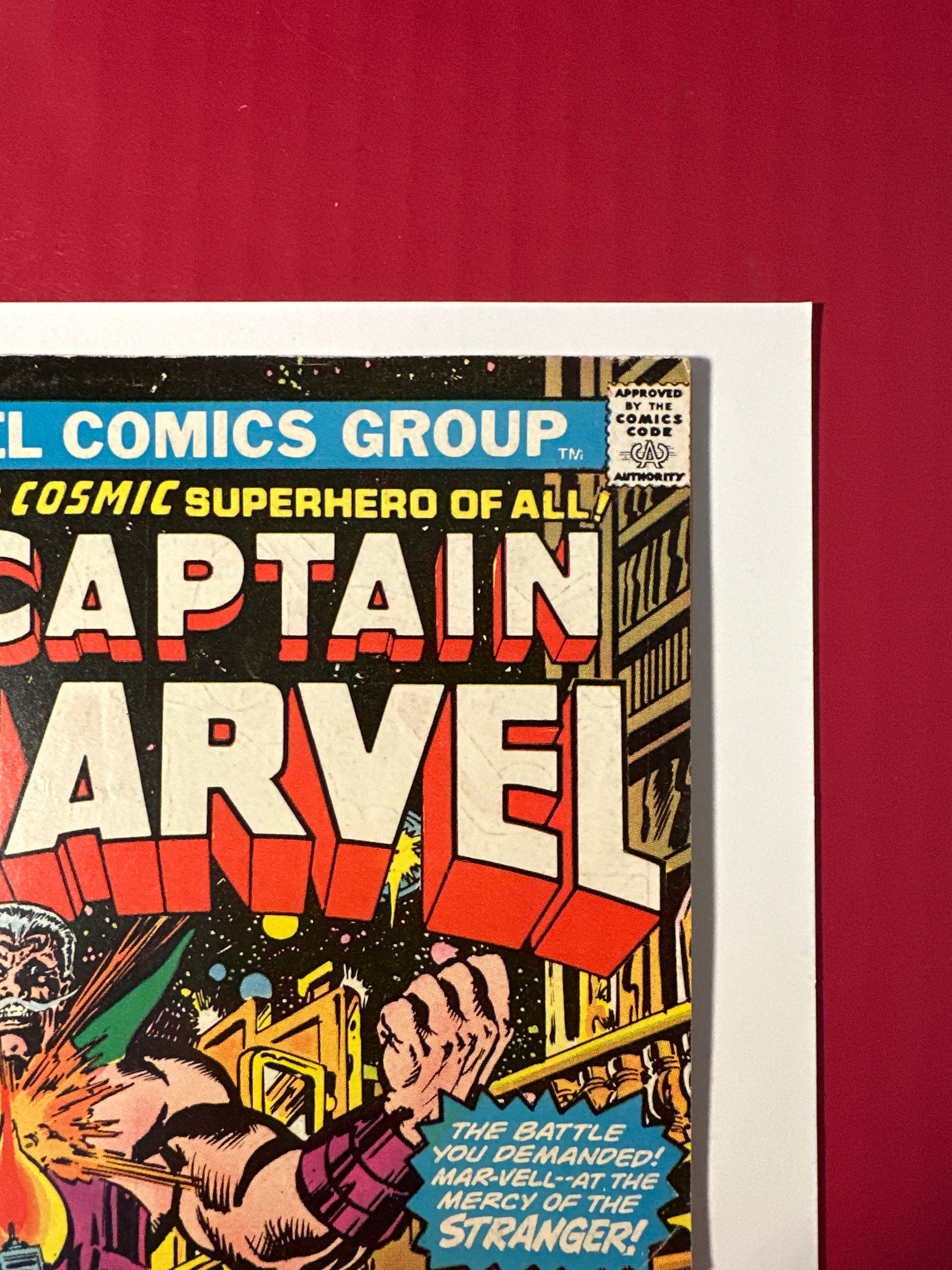 Captain Marvel (Marvel 1976) #42 by Ugly Monkey Comics