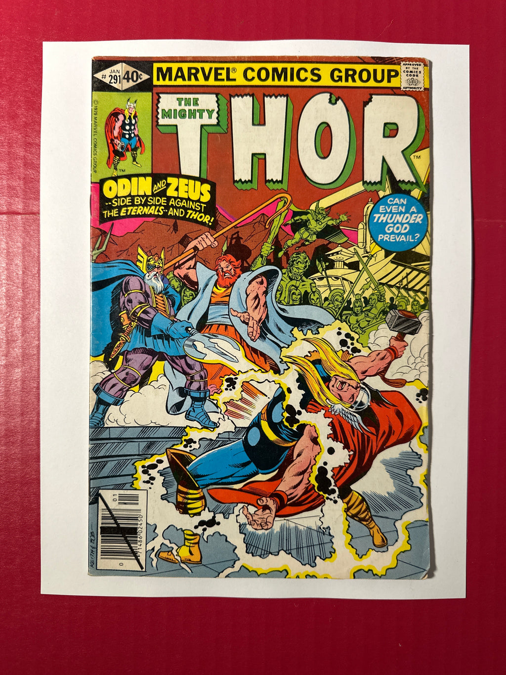 Thor, Vol. 1 #291 (Marvel Comics 1979) Direct Edition by Ugly Monkey Comics