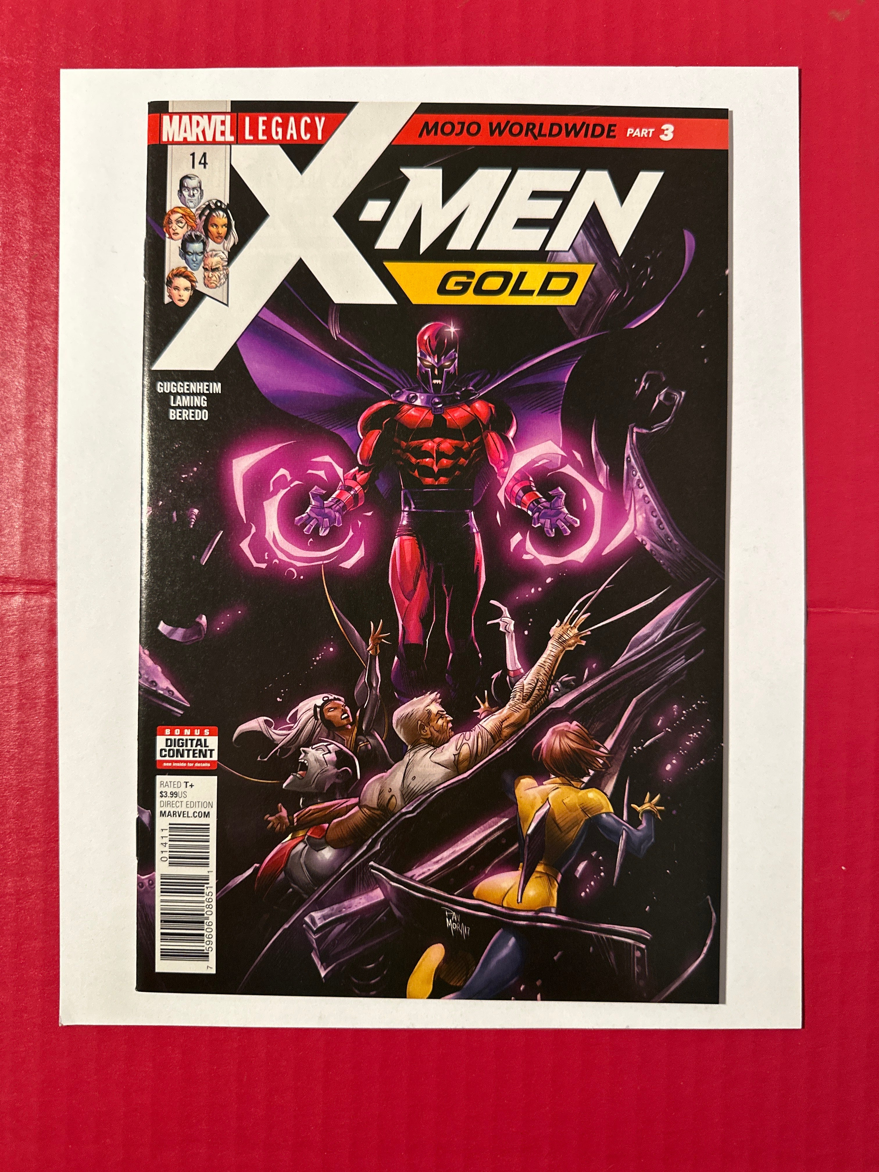 X-Men: Gold, Vol. 2 #14 (Marvel Comics 2017) Dan Mora Regular by Ugly Monkey Comics