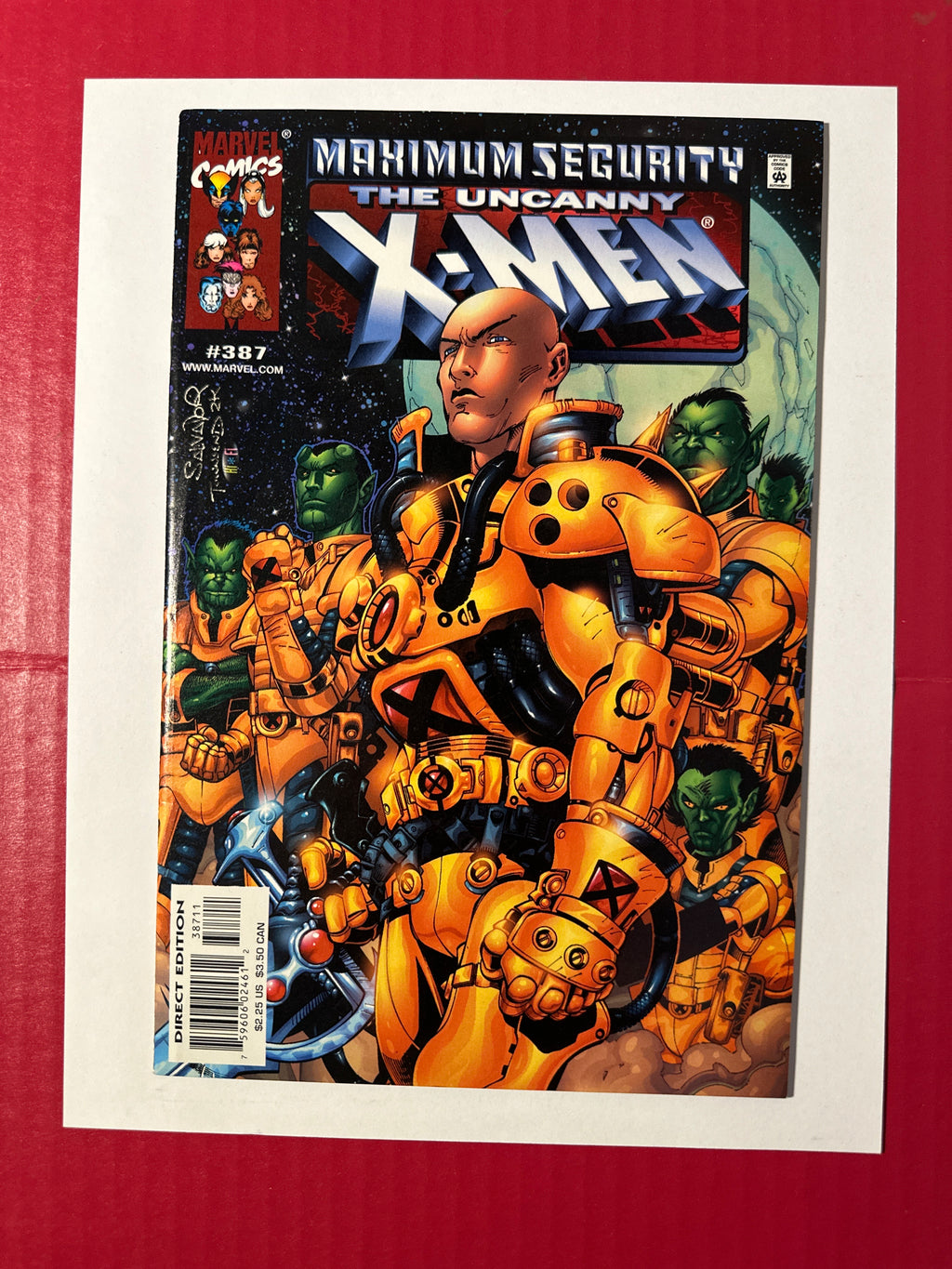 The Uncanny X-Men, Vol. 1 #387 (Marvel Comics 2000) by Ugly Monkey Comics