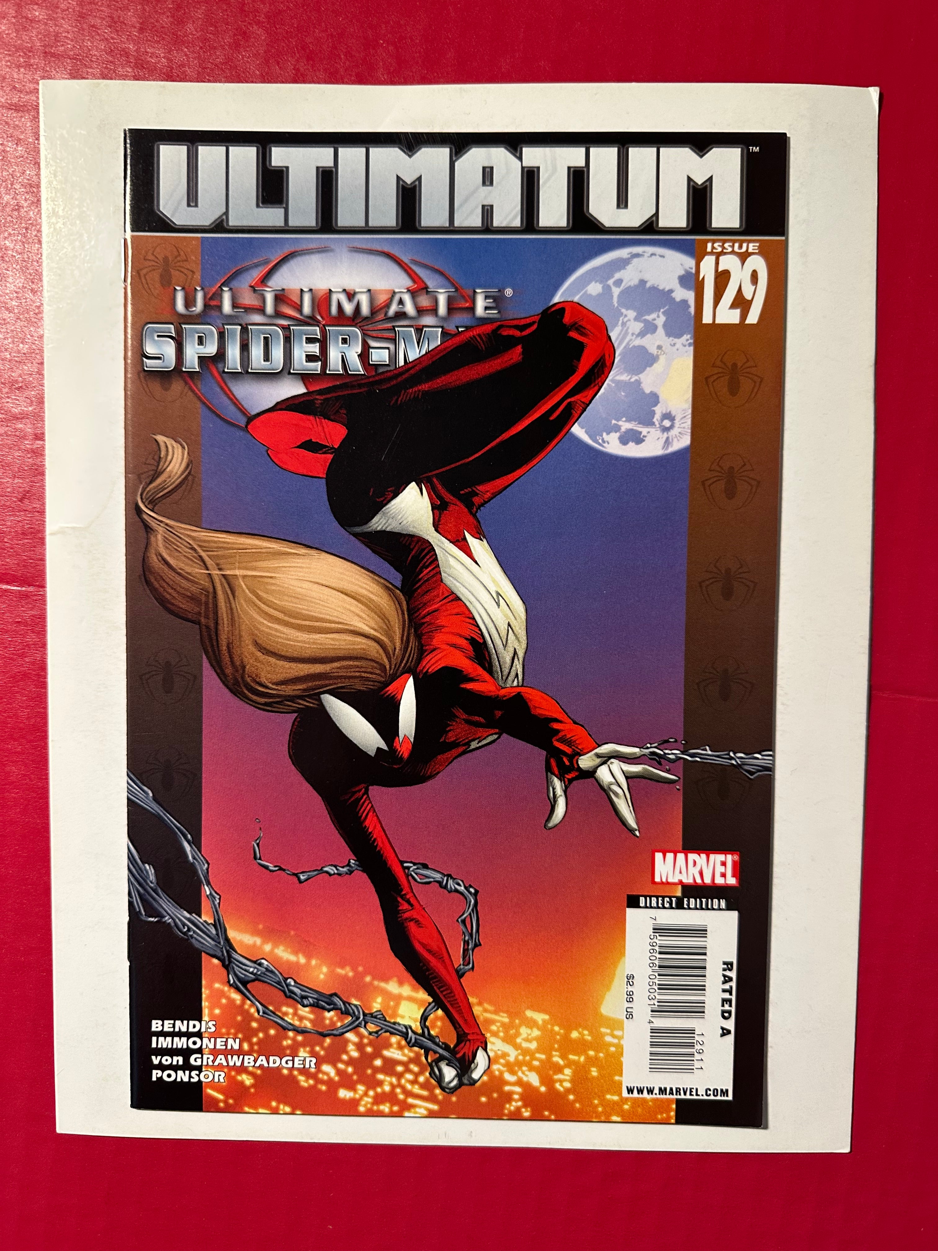Ultimate Spider-Man #129 (2009) by Ugly Monkey Comics