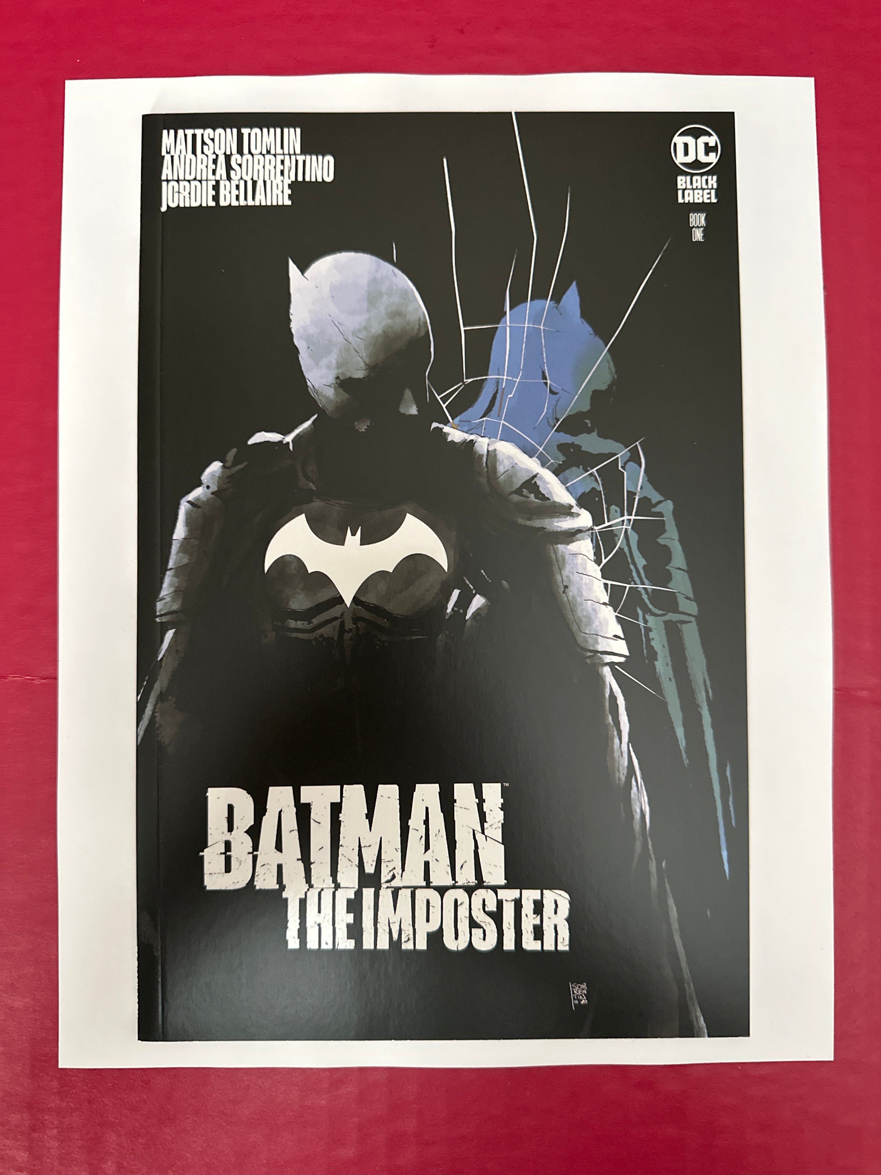 Batman: The Imposter #1A (DC Comics 2021) 1st appearance by Ugly Monkey Comics