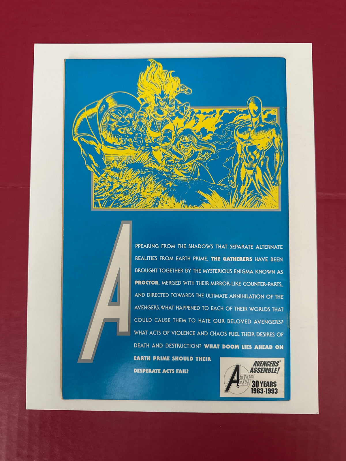 The Avengers, Vol. 1 #363A (Marvel Comics 1993) 1st cameo app. Deathcry by Ugly Monkey Comics