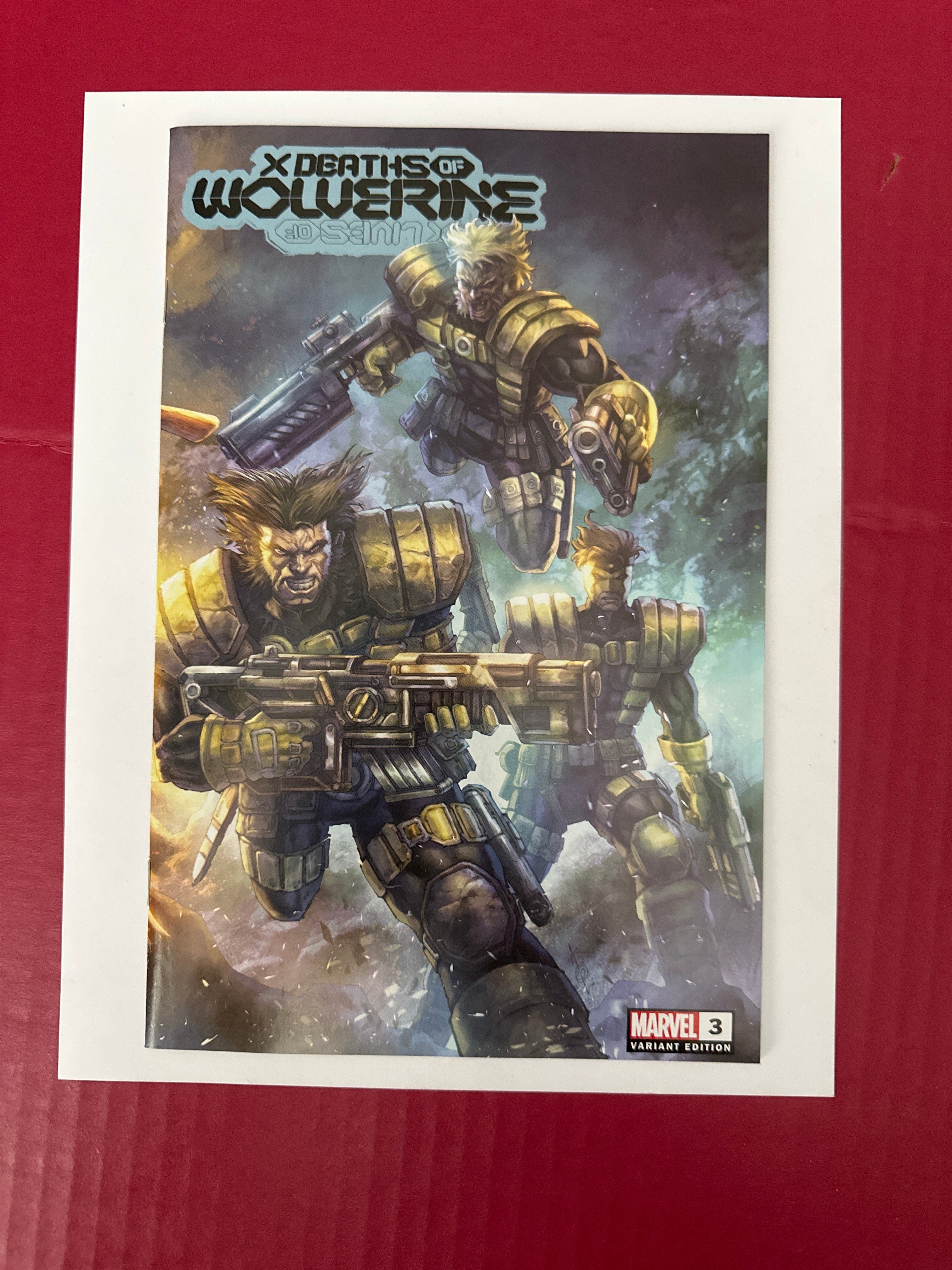 X Deaths of Wolverine #3 (Marvel Comics 2022) Exclusive Alan Quah Trade Dress Variant by Ugly Monkey Comics