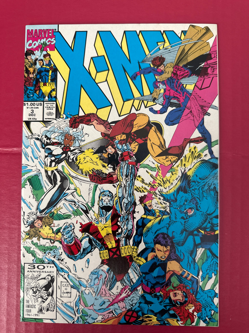 X-Men, Vol. 1 #3A (Marvel Comics 1991) Direct Edition by Ugly Monkey Comics