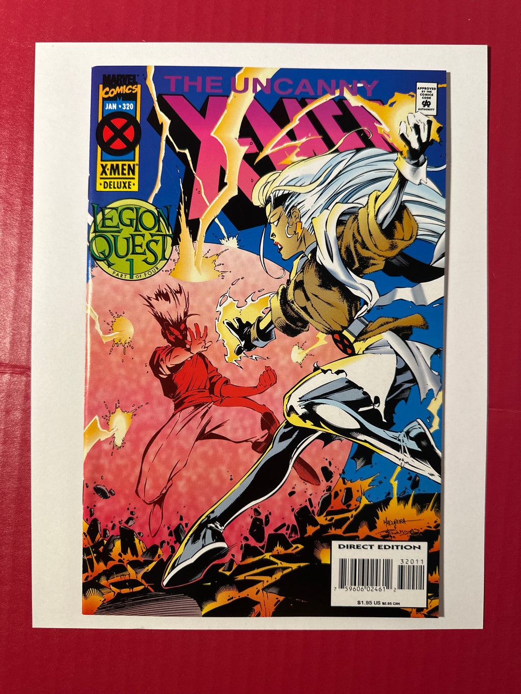 The Uncanny X-Men, Vol. 1 #320 (Marvel Comics 1994) Direct Deluxe Edition by Ugly Monkey Comics