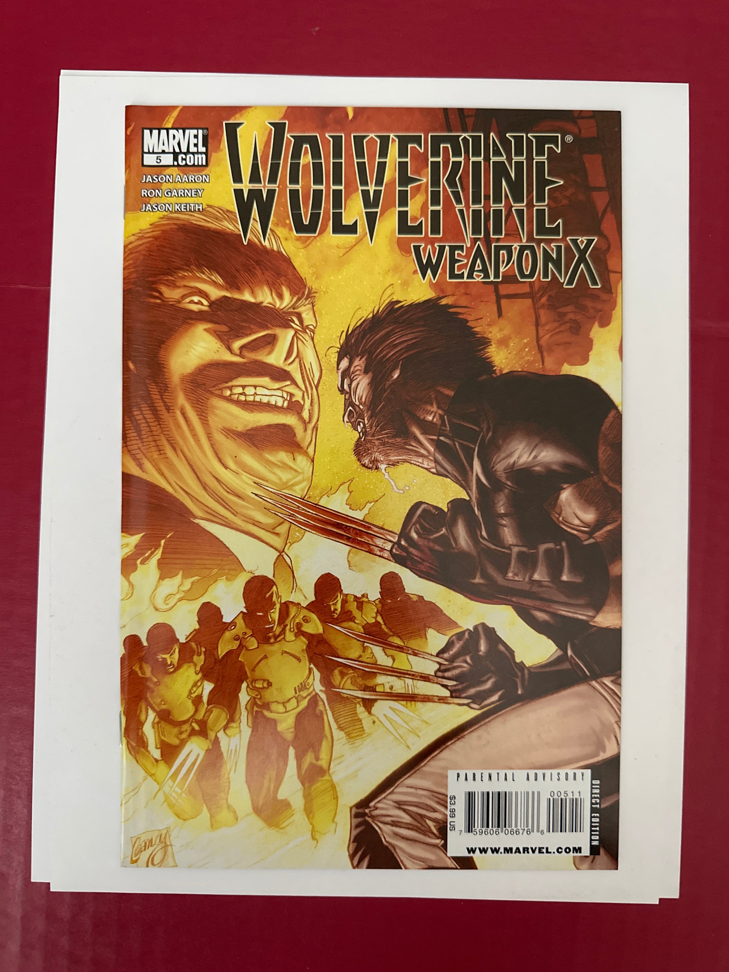 Wolverine: Weapon X #5A (2009) by Ugly Monkey Comics