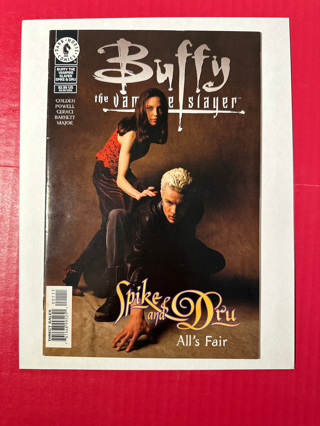 Buffy the Vampire Slayer: Spike And Dru #1 (Dark Horse Comics 2000) by Ugly Monkey Comics