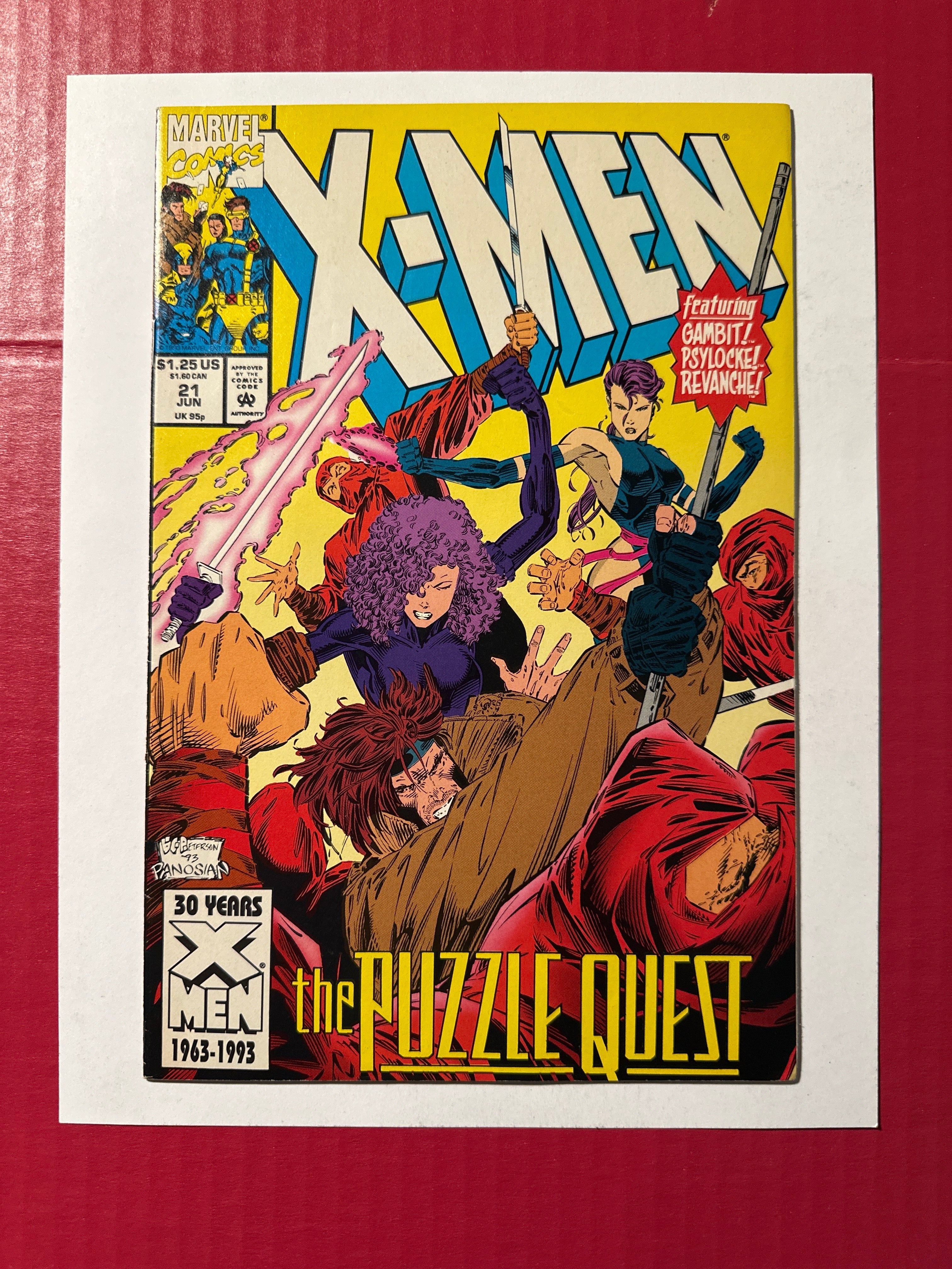 X-Men, Vol. 1 #21A (Marvel 1993) by Ugly Monkey Comics