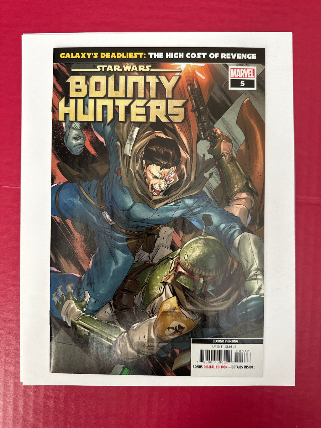 Star Wars Bounty Hunters 5C 2nd Printing Battle Of The Bounty Hunters by Ugly Monkey Comics
